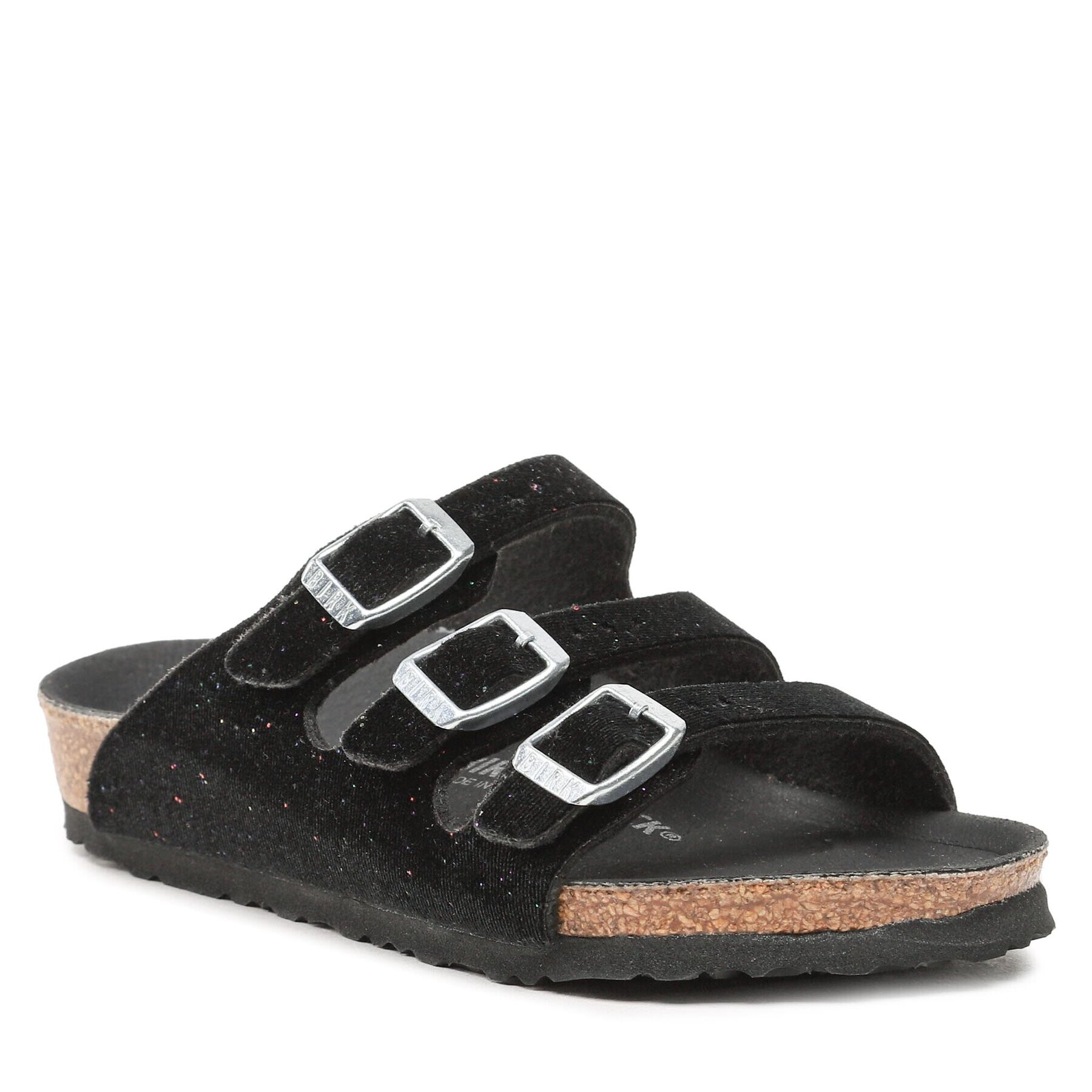 Birkenstock Чехли Florida 1025164 Черен - Pepit.bg