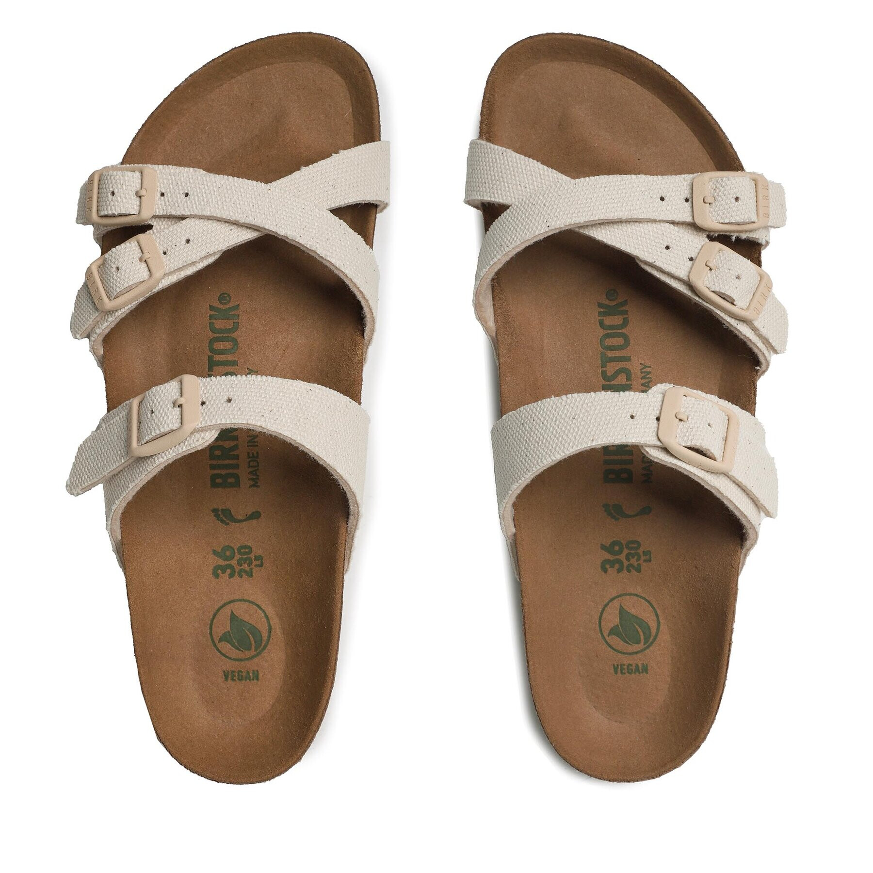 Birkenstock Чехли Franca 1024036 Бежов - Pepit.bg