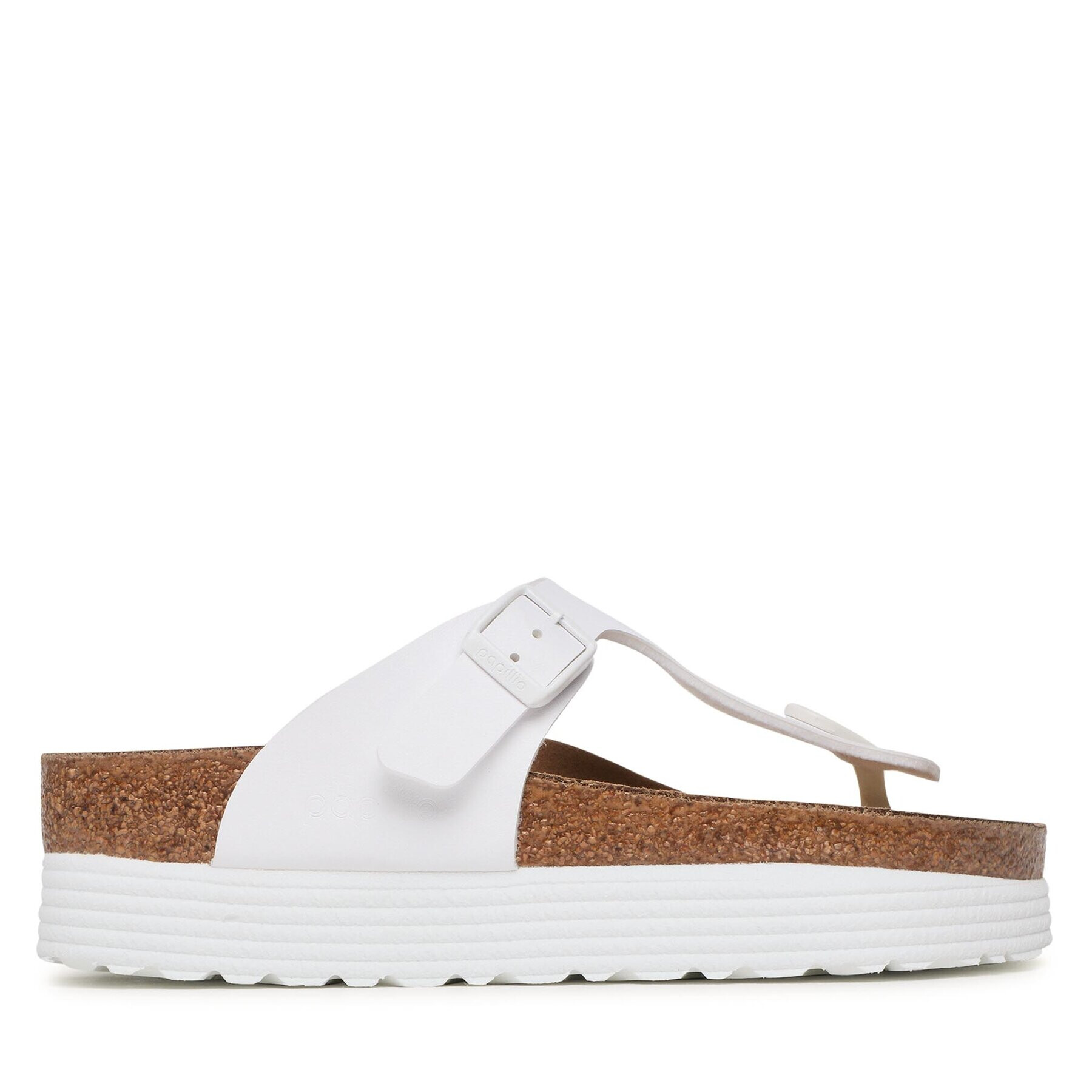 Birkenstock Сандали Gizeh 1018557 Бял - Pepit.bg