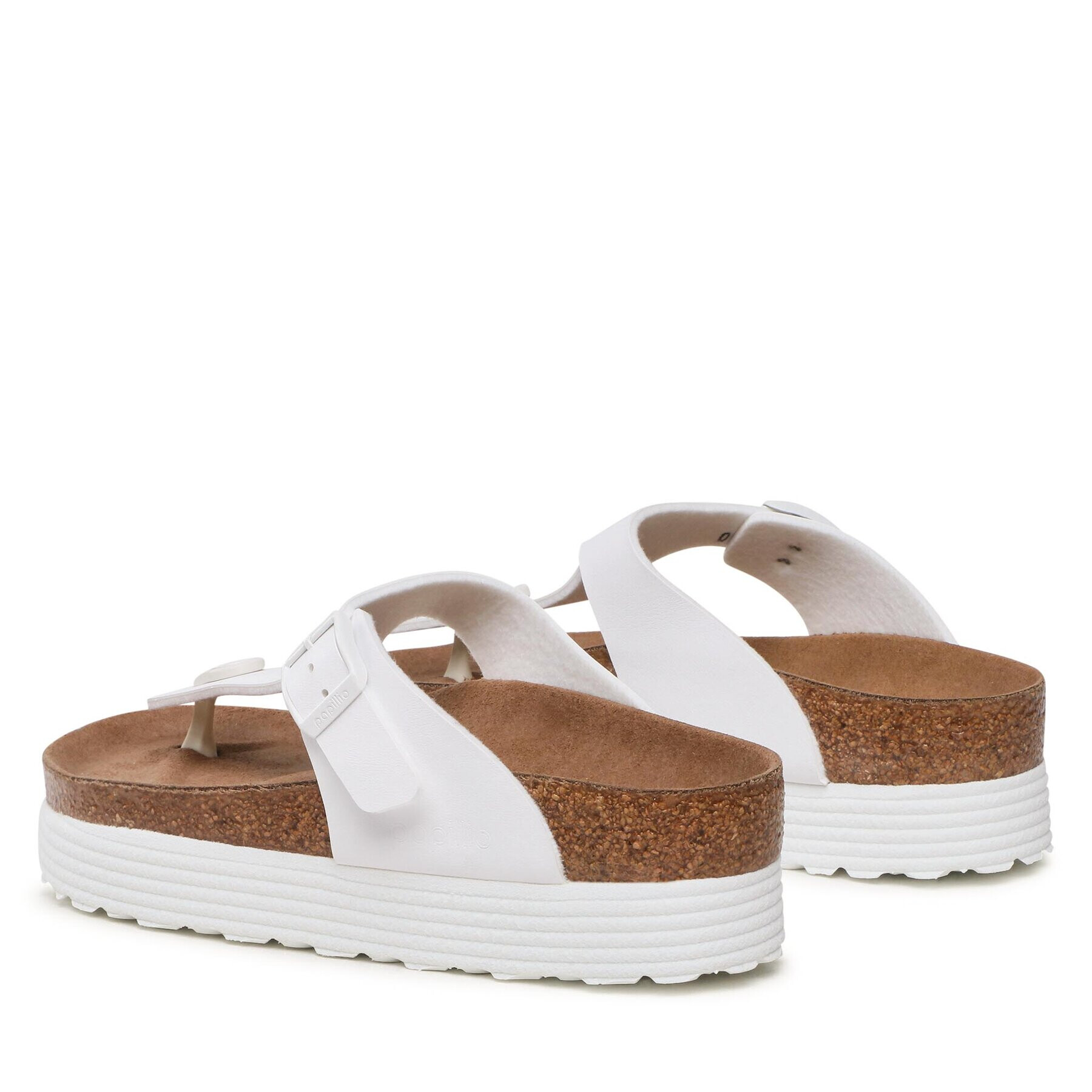 Birkenstock Сандали Gizeh 1018557 Бял - Pepit.bg