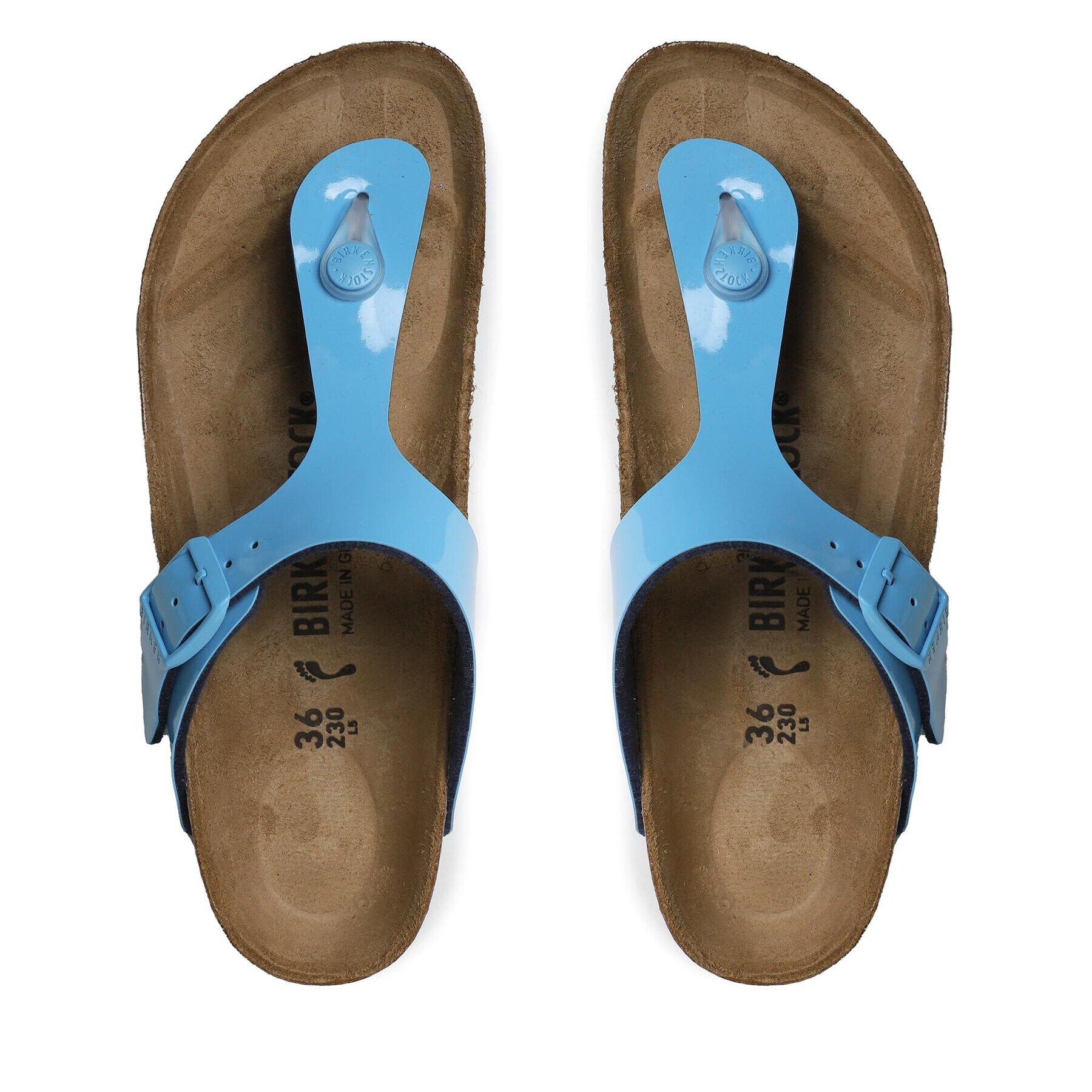 Birkenstock Сандали Gizeh 1024005 Син - Pepit.bg