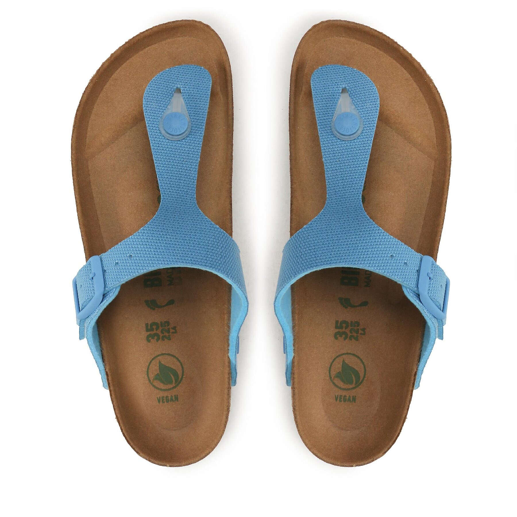 Birkenstock Сандали Gizeh 1024406 Син - Pepit.bg