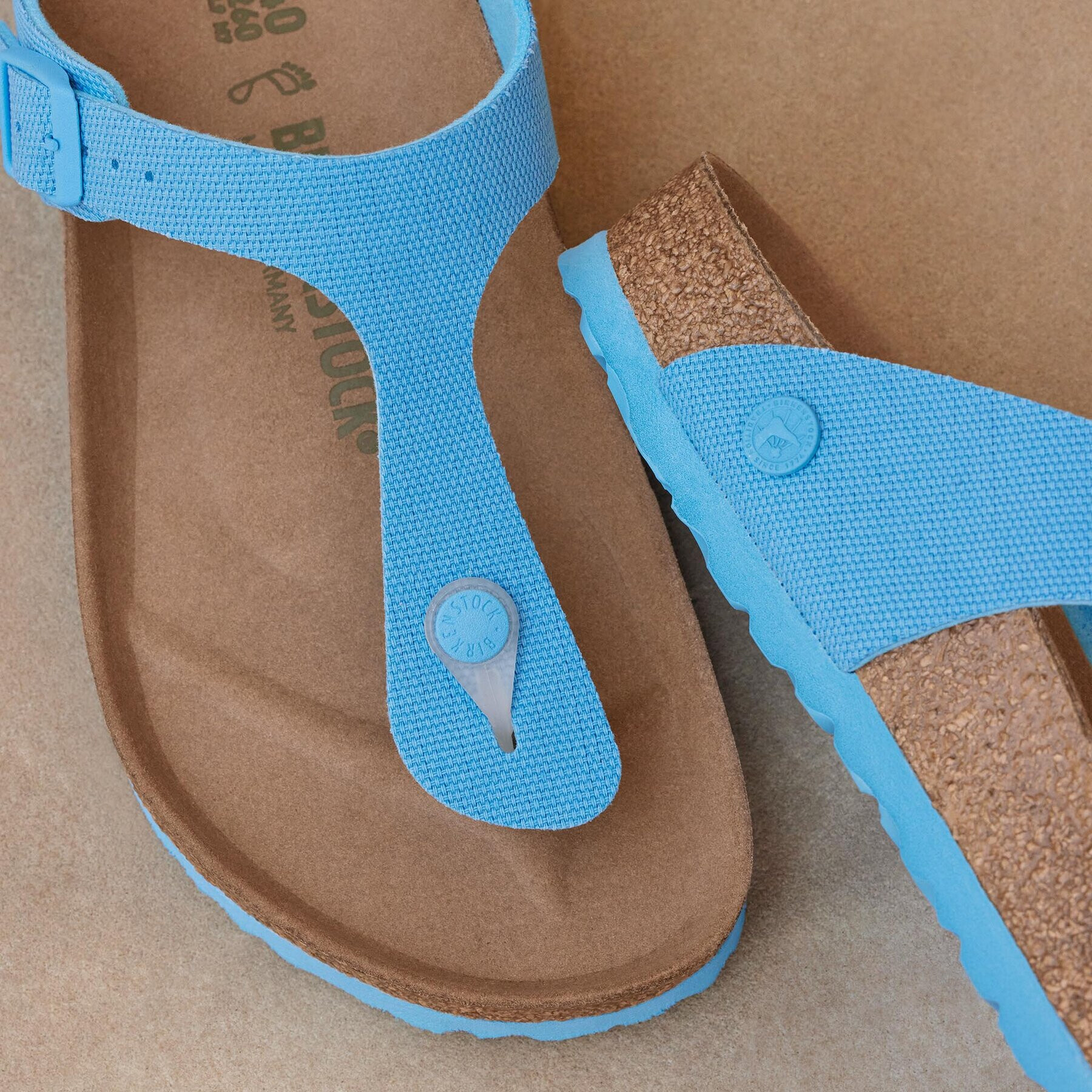 Birkenstock Сандали Gizeh 1024406 Син - Pepit.bg