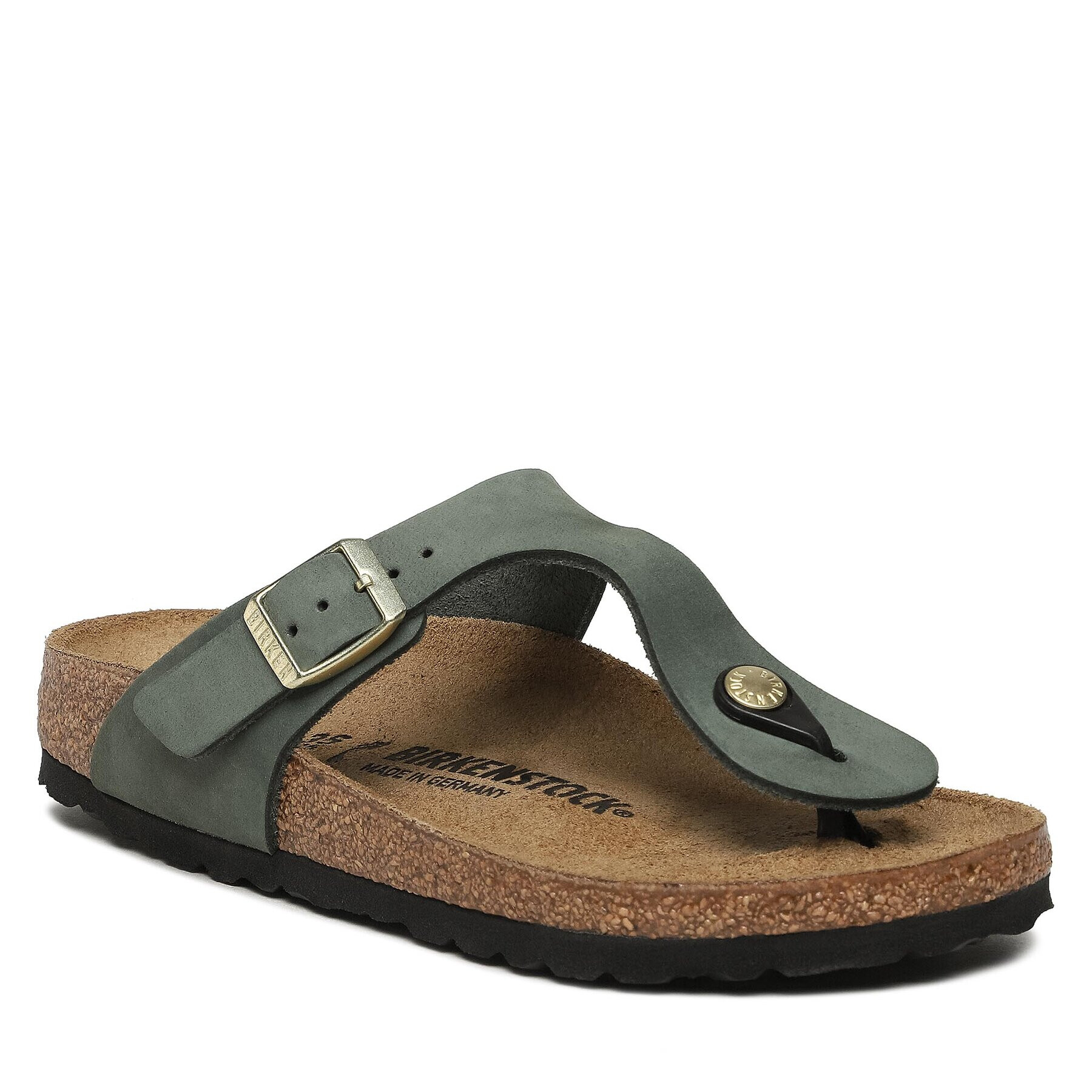 Birkenstock Джапанки Gizeh 1025790 Зелен - Pepit.bg