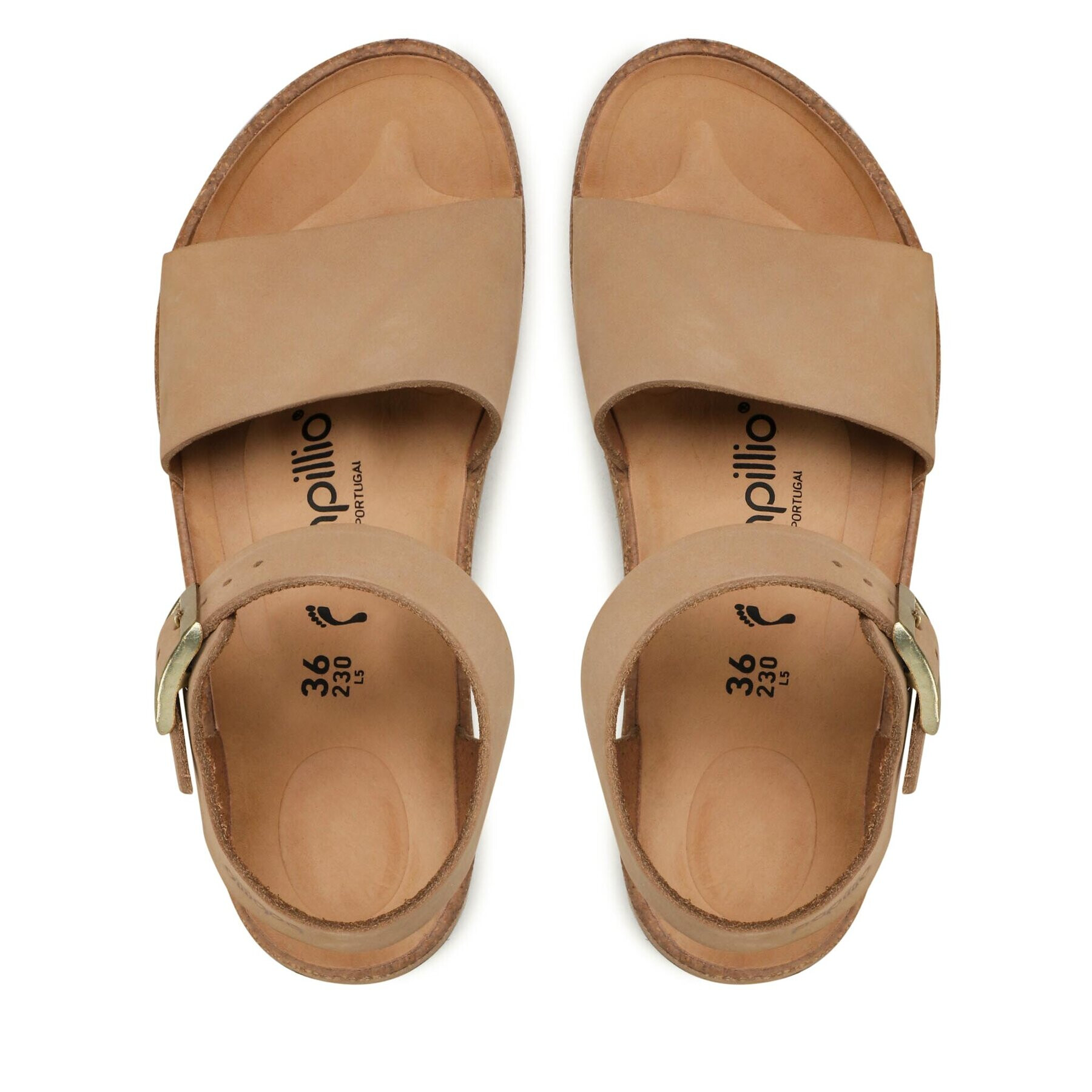 Birkenstock Сандали Glenda 1022966 Бежов - Pepit.bg
