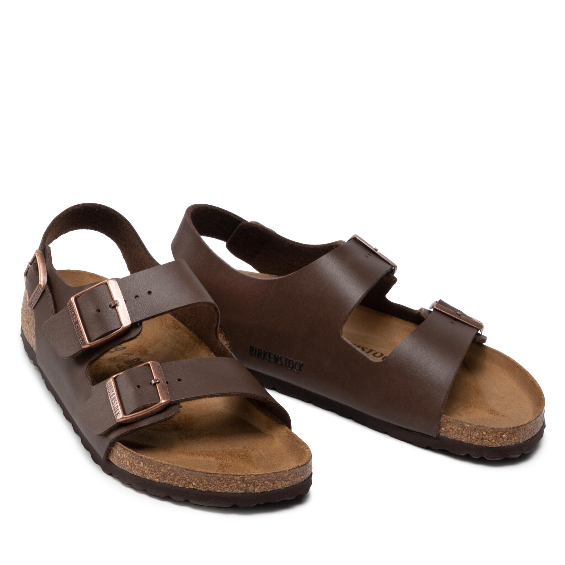 Birkenstock Сандали Milano 034701 Кафяв - Pepit.bg