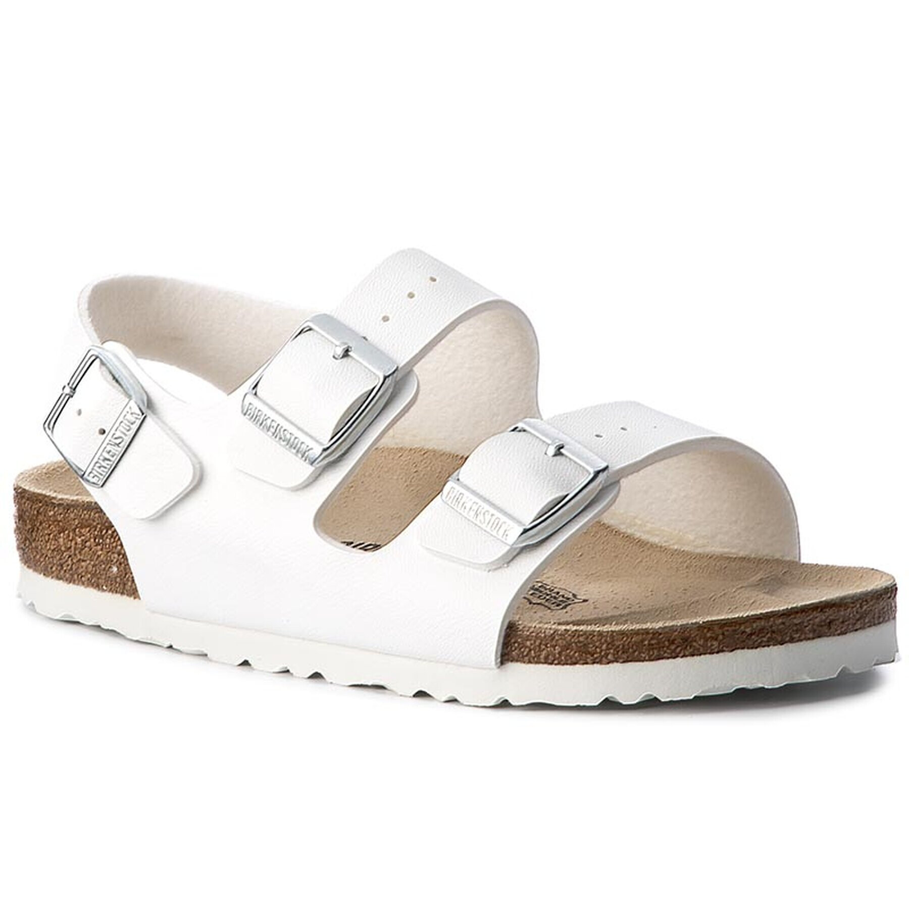 Birkenstock Сандали Milano 034733 Бял - Pepit.bg