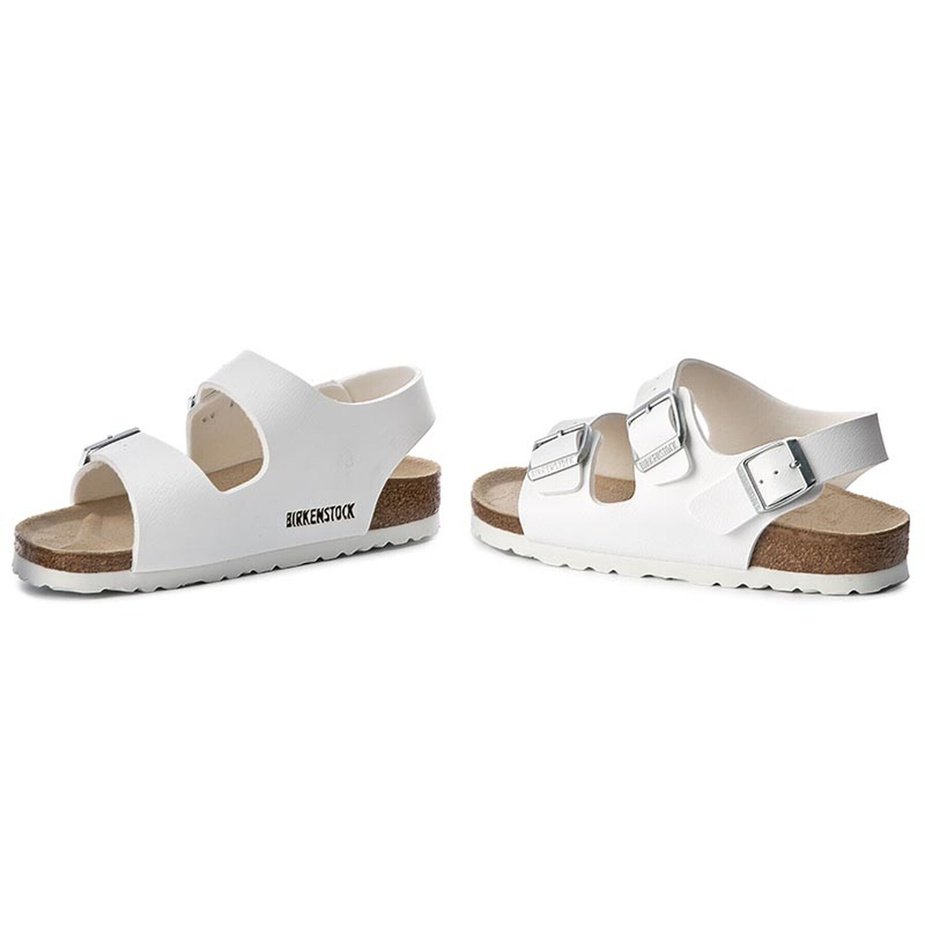 Birkenstock Сандали Milano 034733 Бял - Pepit.bg