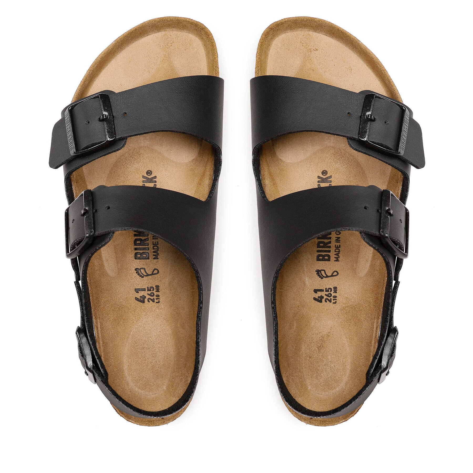 Birkenstock Сандали Milano 034791 Черен - Pepit.bg