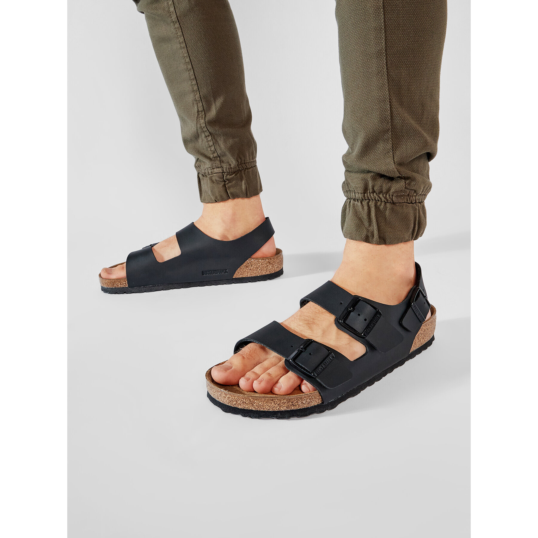 Birkenstock Сандали Milano 034791 Черен - Pepit.bg