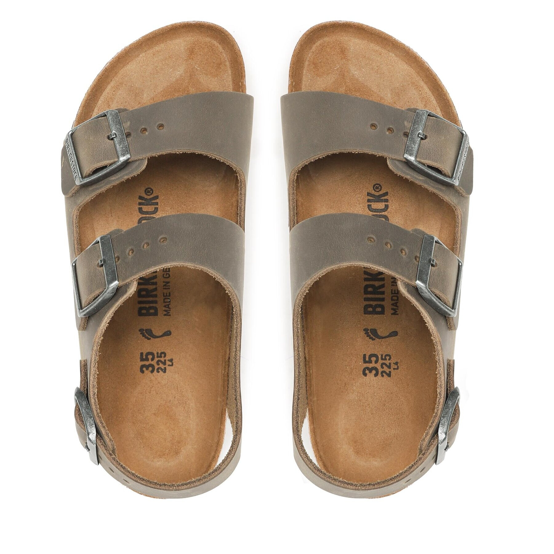 Birkenstock Сандали Milano 1019454 Каки - Pepit.bg