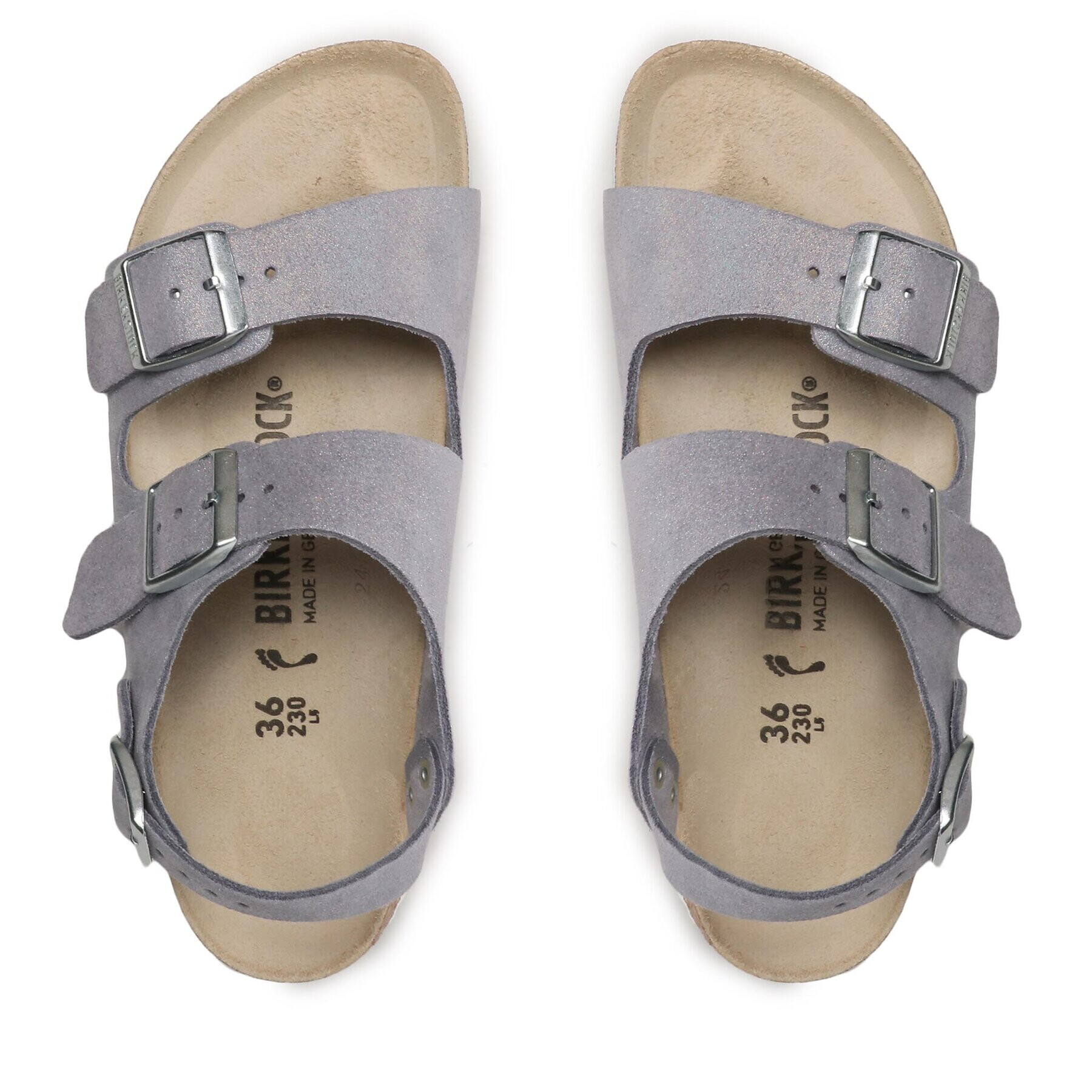 Birkenstock Сандали Milano 1024233 Виолетов - Pepit.bg