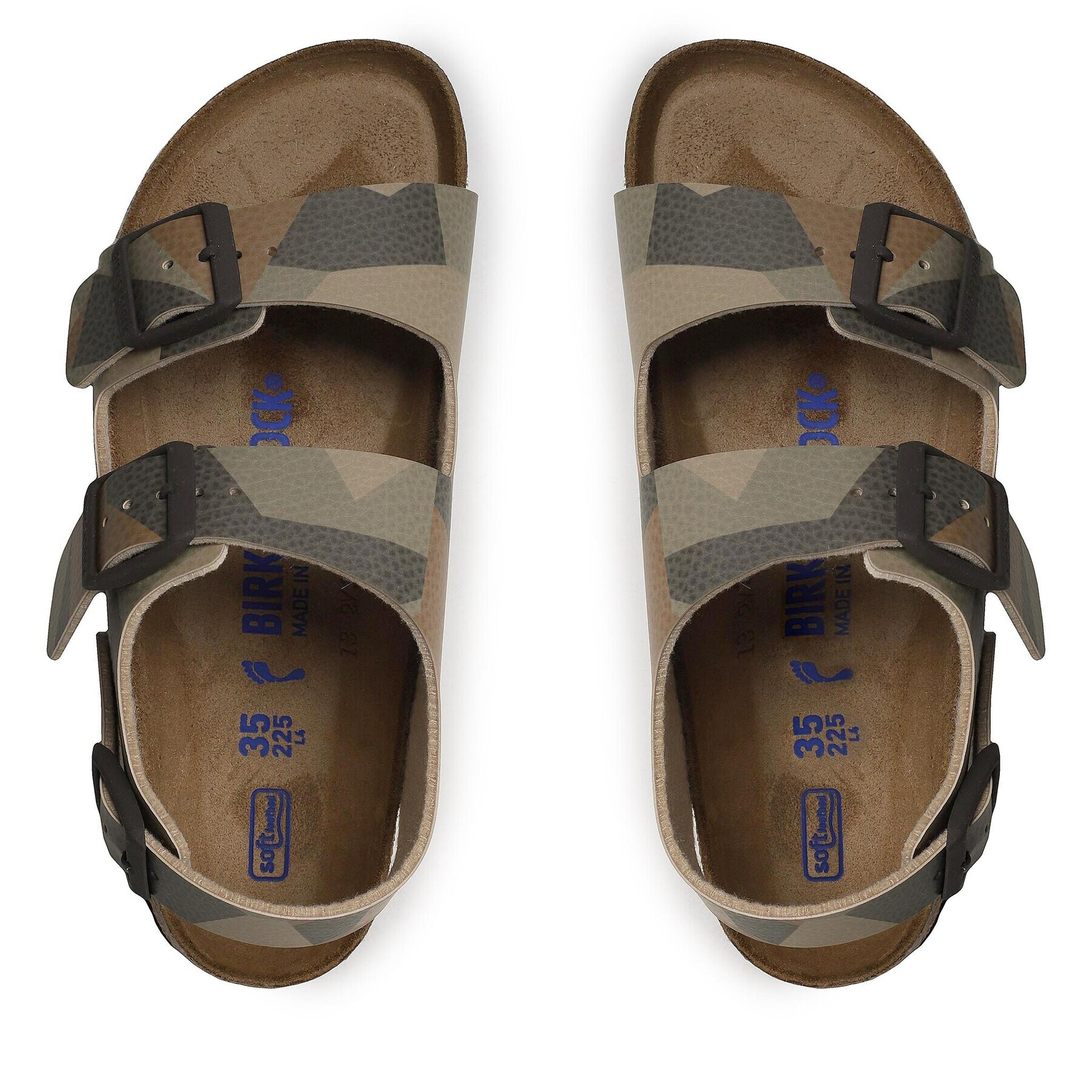 Birkenstock Сандали Milano 1024980 Зелен - Pepit.bg