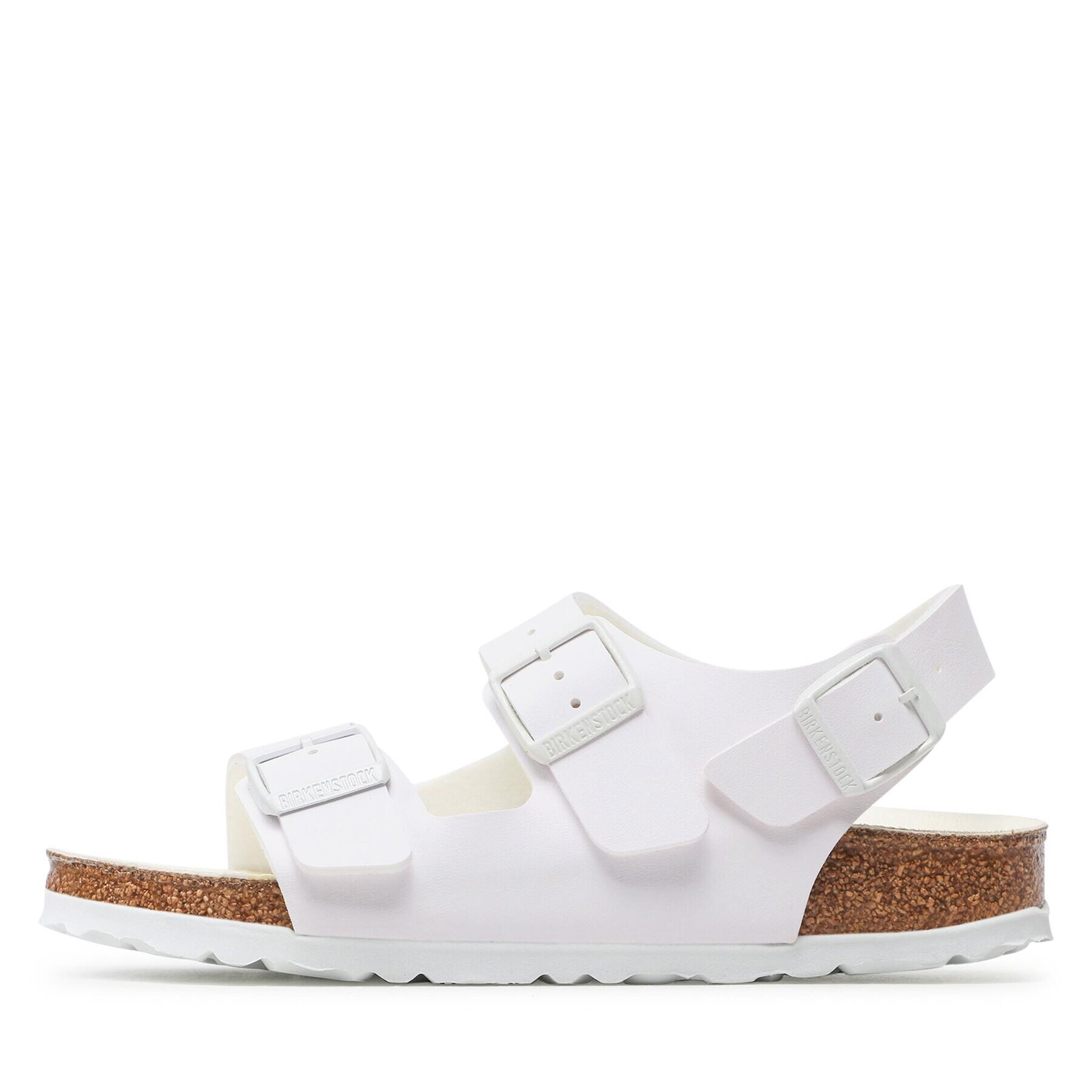 Birkenstock Сандали Milano 1025011 Бял - Pepit.bg