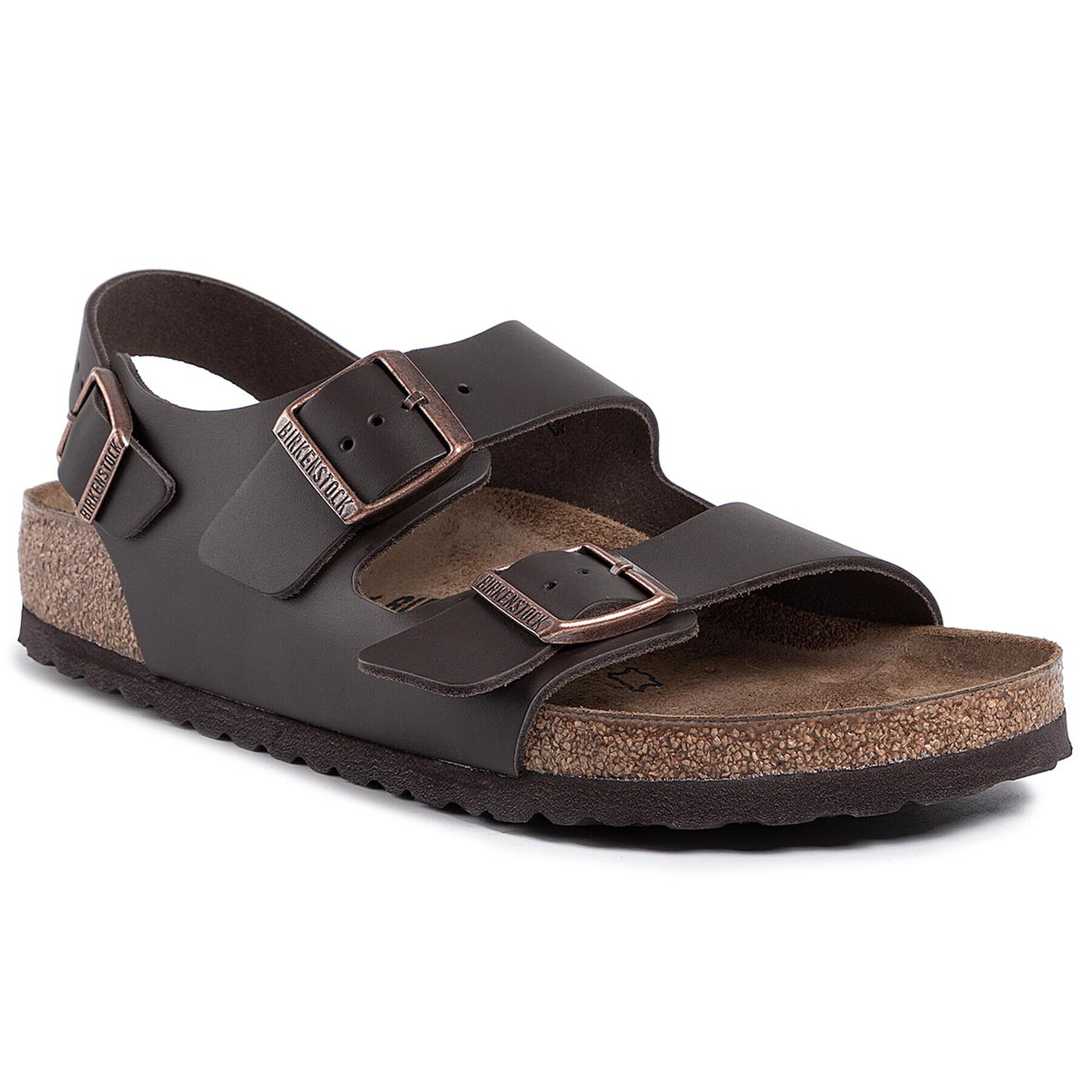 Birkenstock Сандали Milano Bs 0034101 Кафяв - Pepit.bg