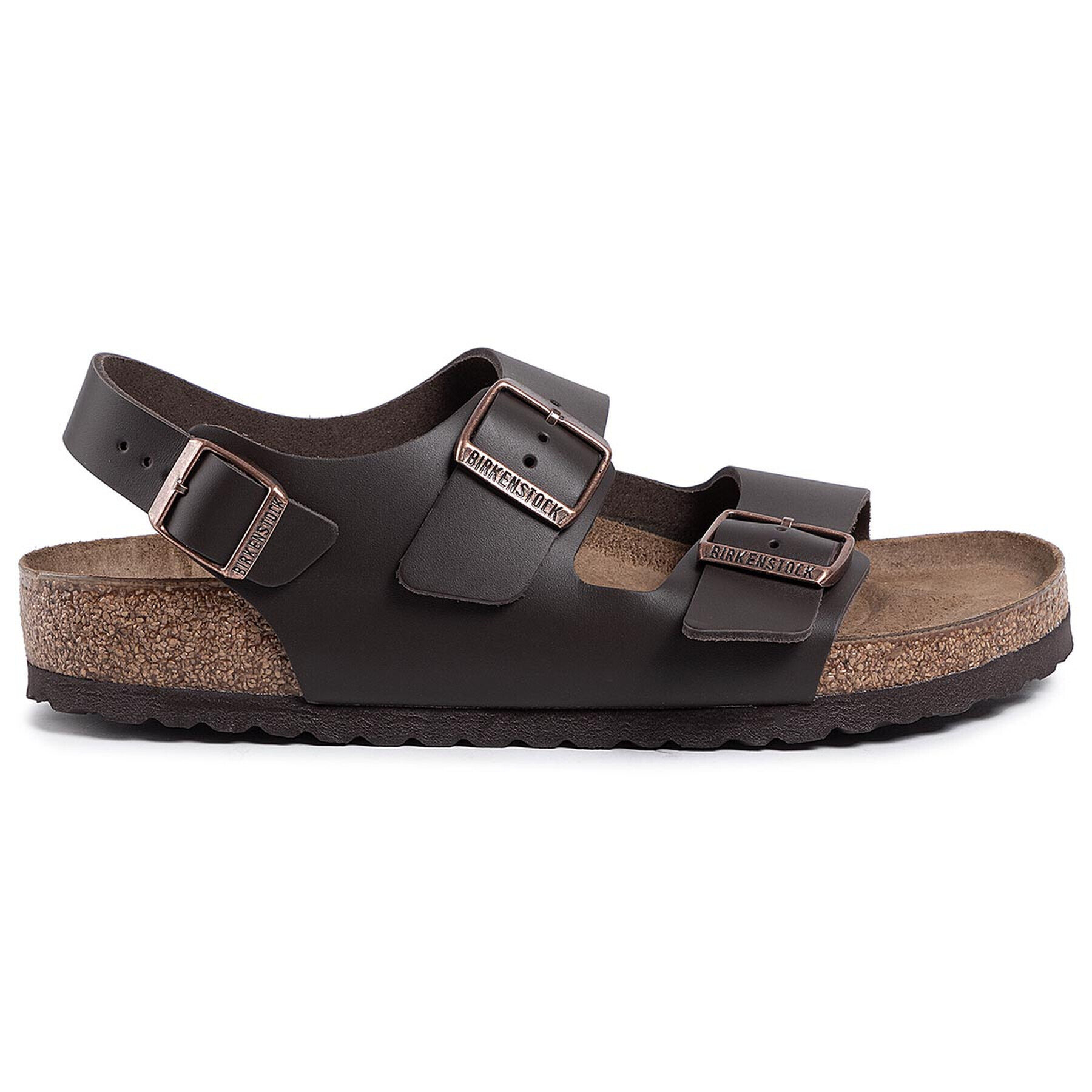 Birkenstock Сандали Milano Bs 0034101 Кафяв - Pepit.bg