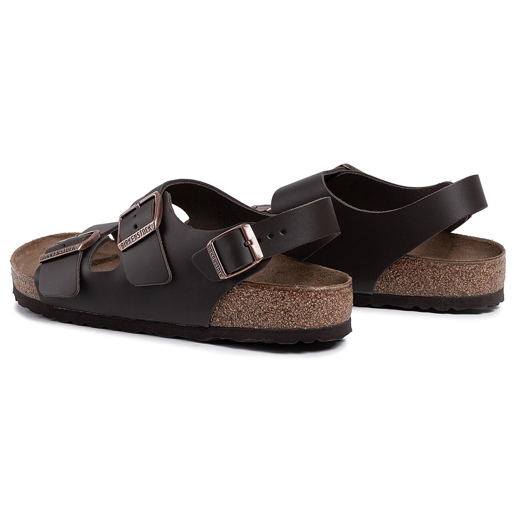 Birkenstock Сандали Milano Bs 0034101 Кафяв - Pepit.bg
