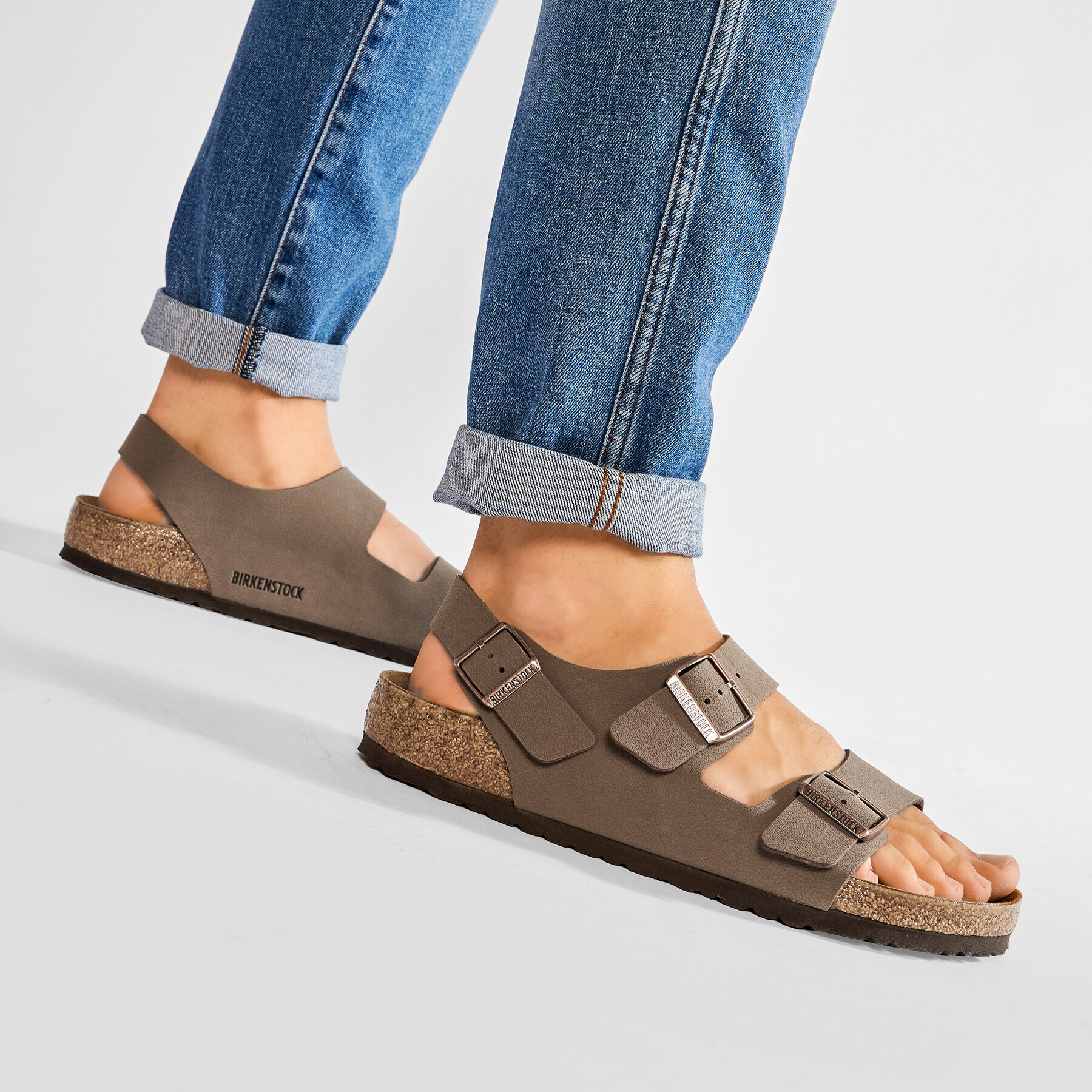 Birkenstock Сандали Milano Bs 0634501 Кафяв - Pepit.bg