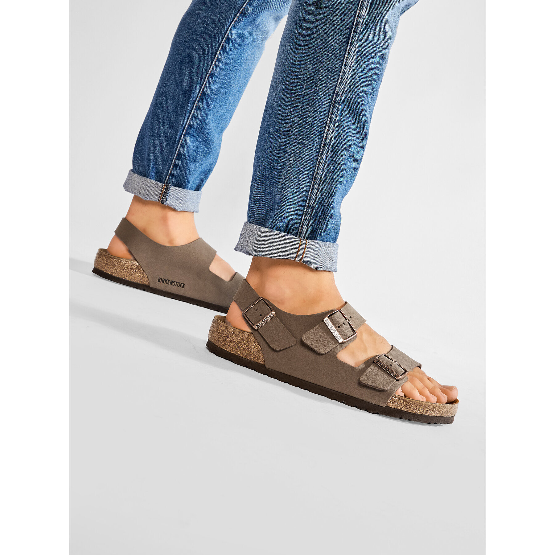 Birkenstock Сандали Milano Bs 0634501 Кафяв - Pepit.bg