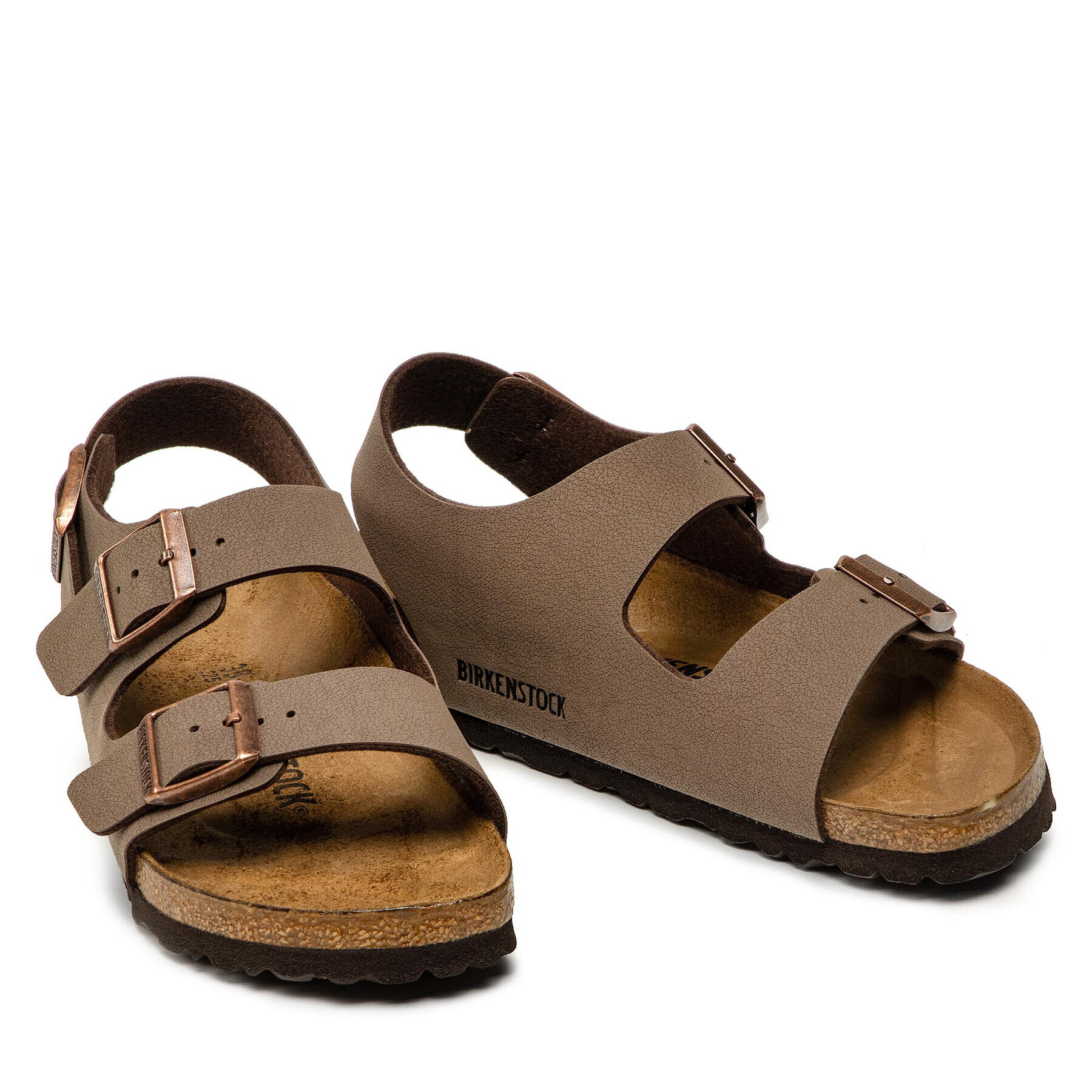 Birkenstock Сандали Milano Bs 0634503 Кафяв - Pepit.bg