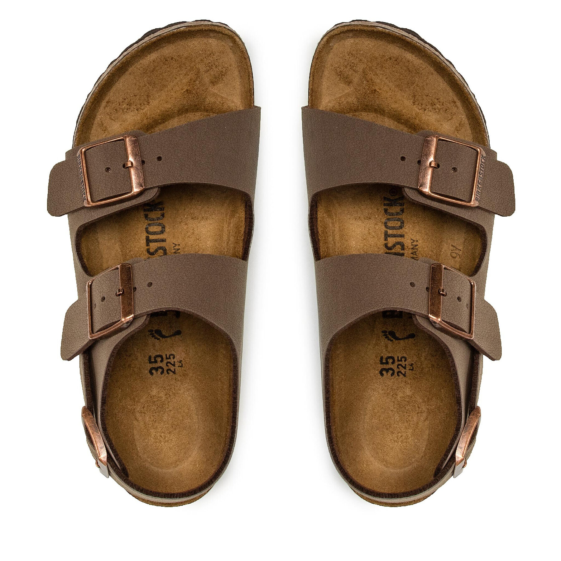 Birkenstock Сандали Milano Bs 0634503 Кафяв - Pepit.bg