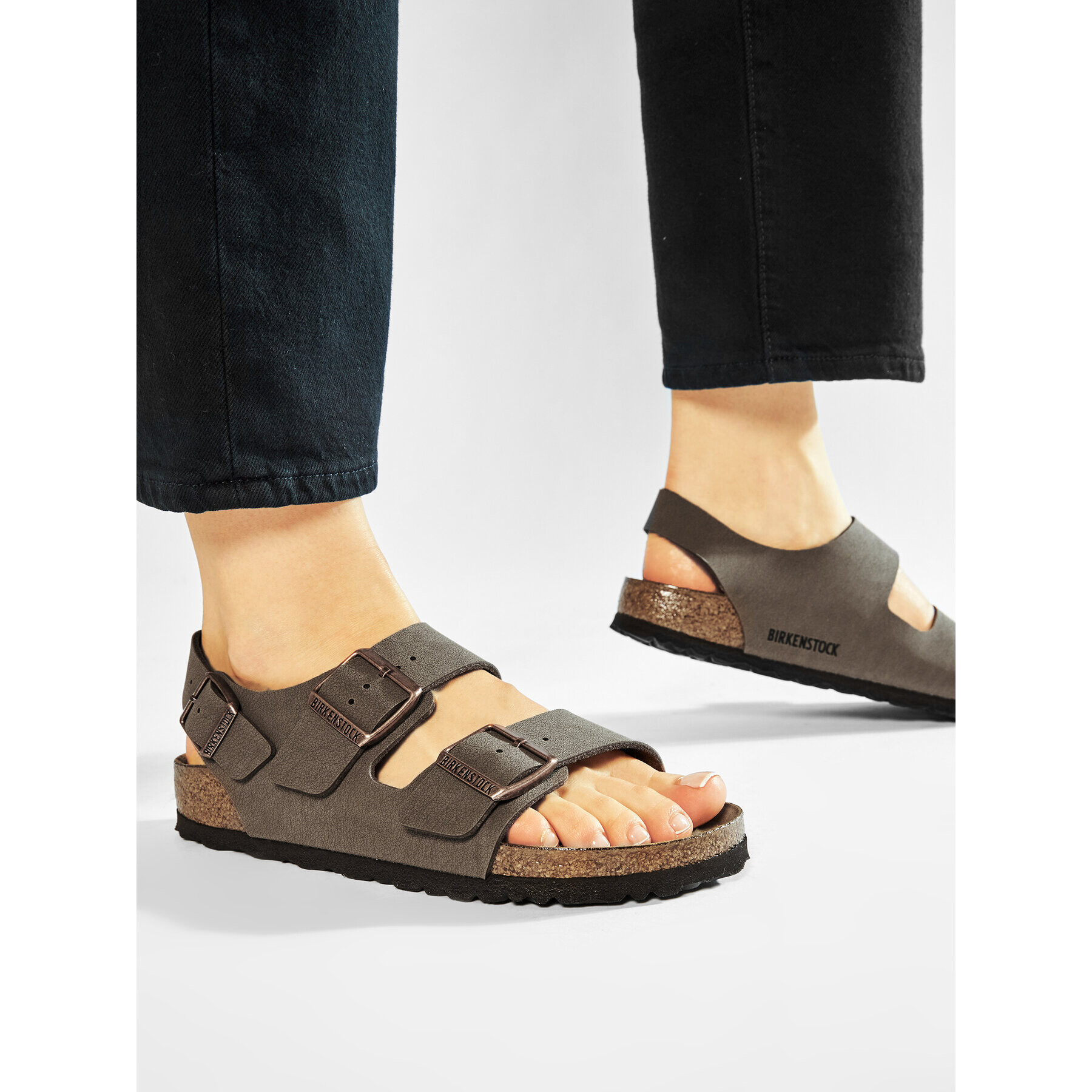 Birkenstock Сандали Milano Bs 0634503 Кафяв - Pepit.bg