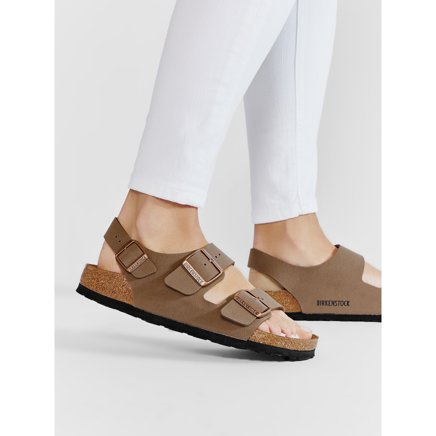 Birkenstock Сандали Milano Bs 0634503 Кафяв - Pepit.bg