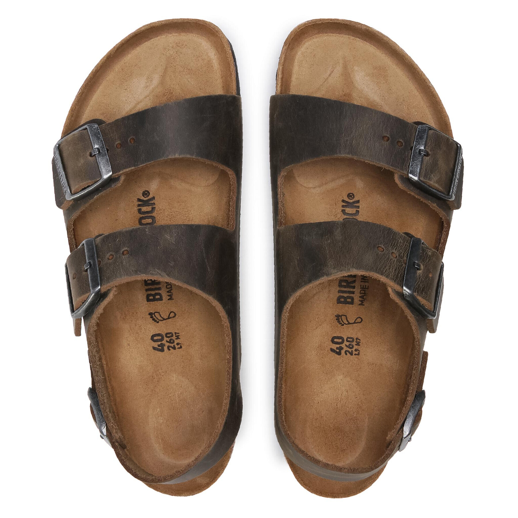 Birkenstock Сандали Milano Bs 1019336 Зелен - Pepit.bg