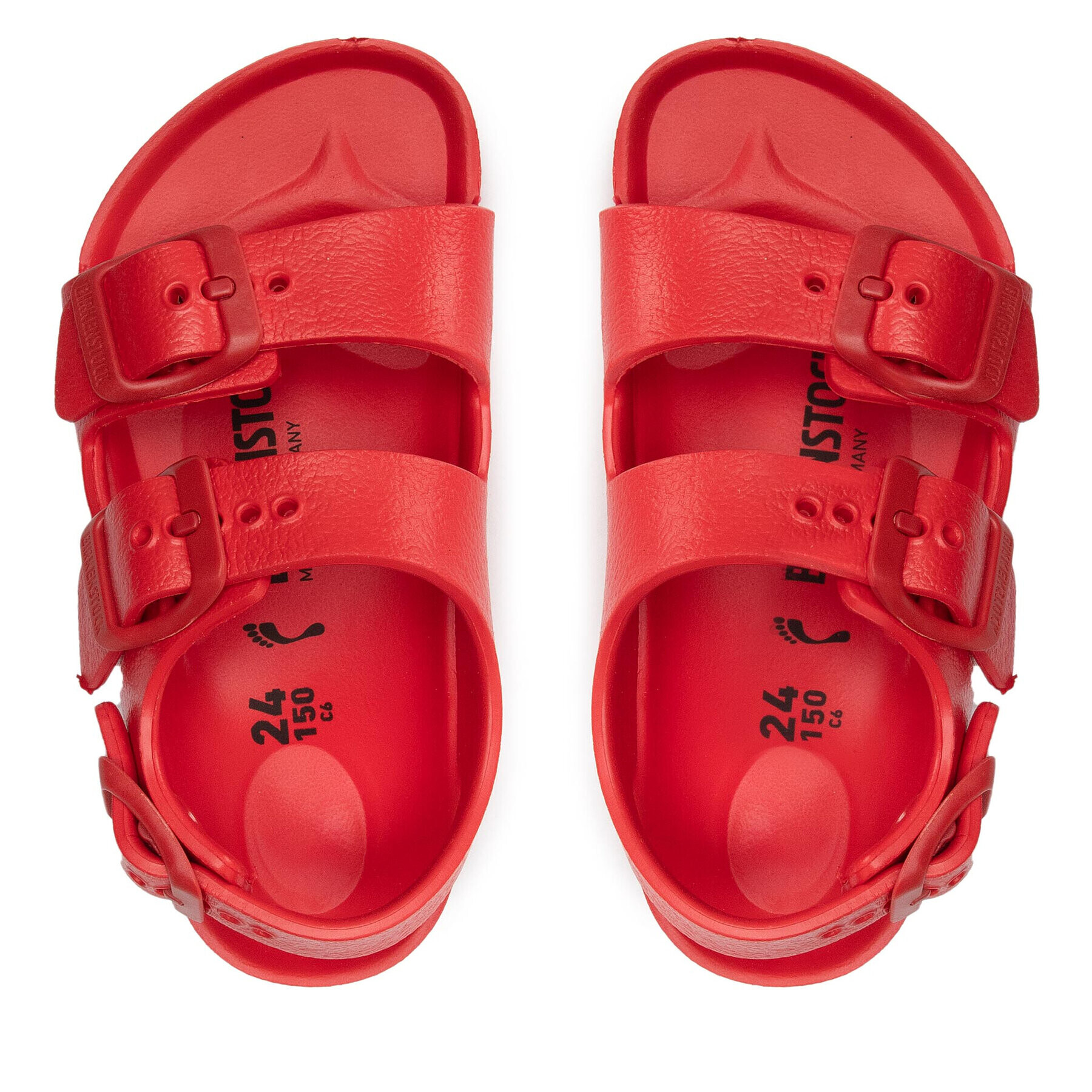 Birkenstock Сандали Milano EVA 1021648 Червен - Pepit.bg