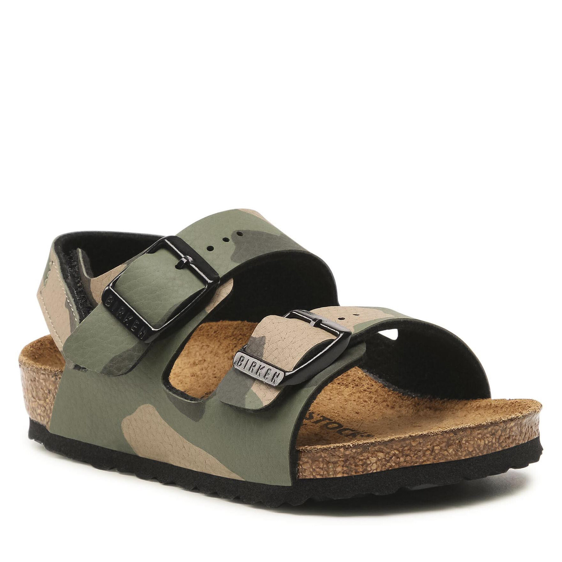 Birkenstock Сандали Milano Hi Kids 1020272 Зелен - Pepit.bg