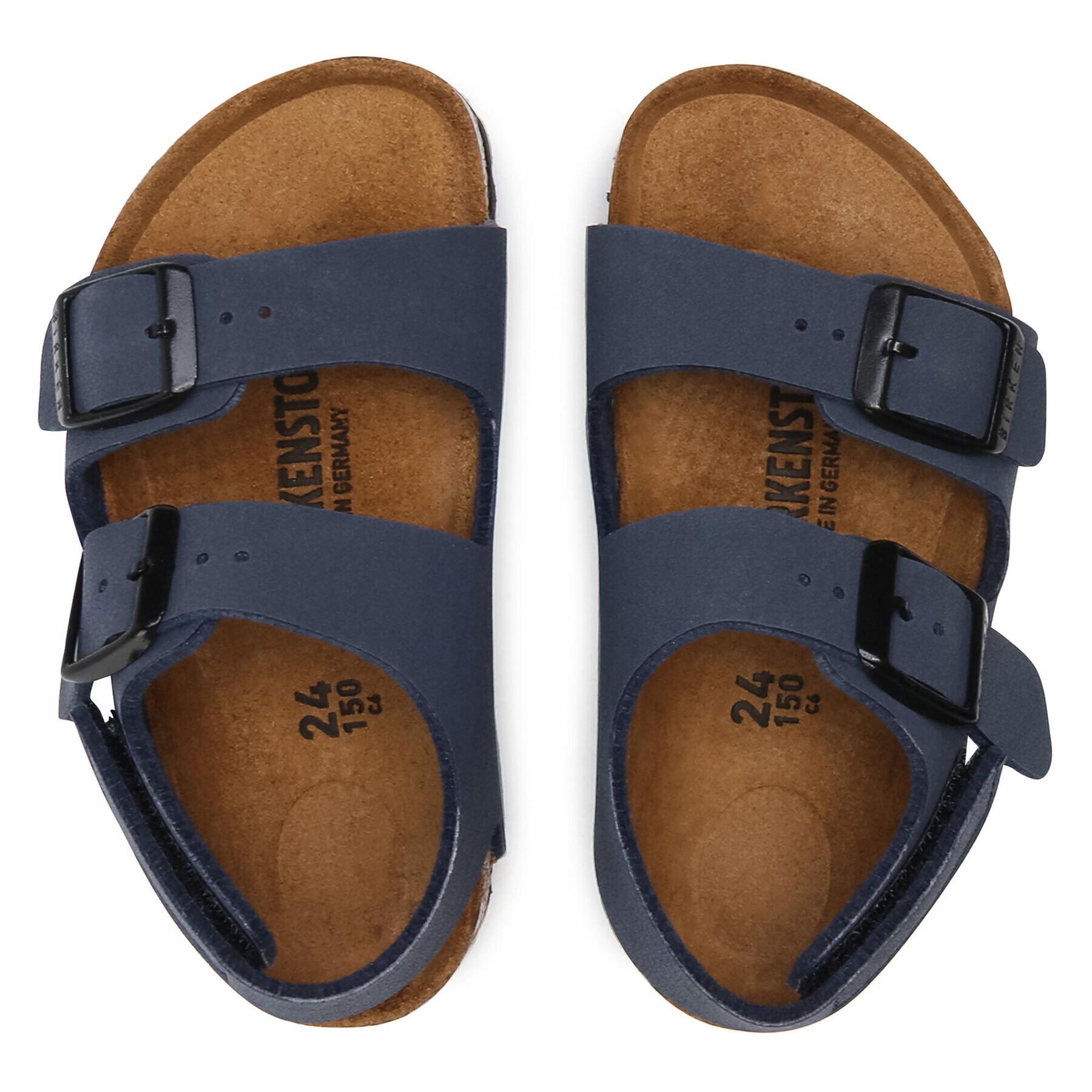 Birkenstock Сандали Milano Hl 1018742 Тъмносин - Pepit.bg