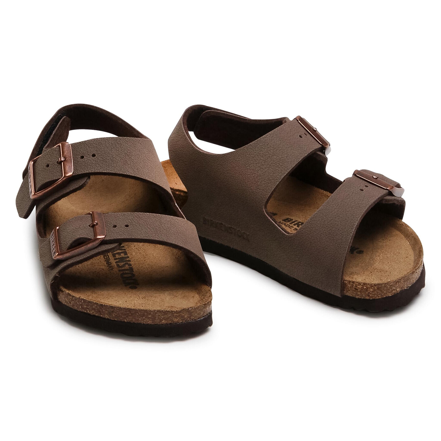 Birkenstock Сандали Milano Hl Kids 1018637 Кафяв - Pepit.bg