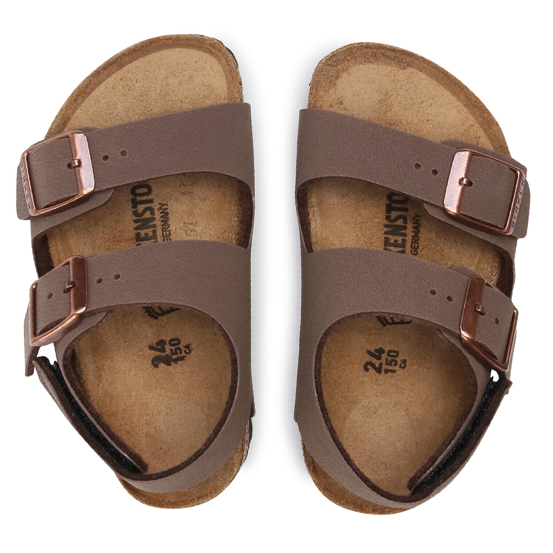 Birkenstock Сандали Milano Hl Kids 1018637 Кафяв - Pepit.bg