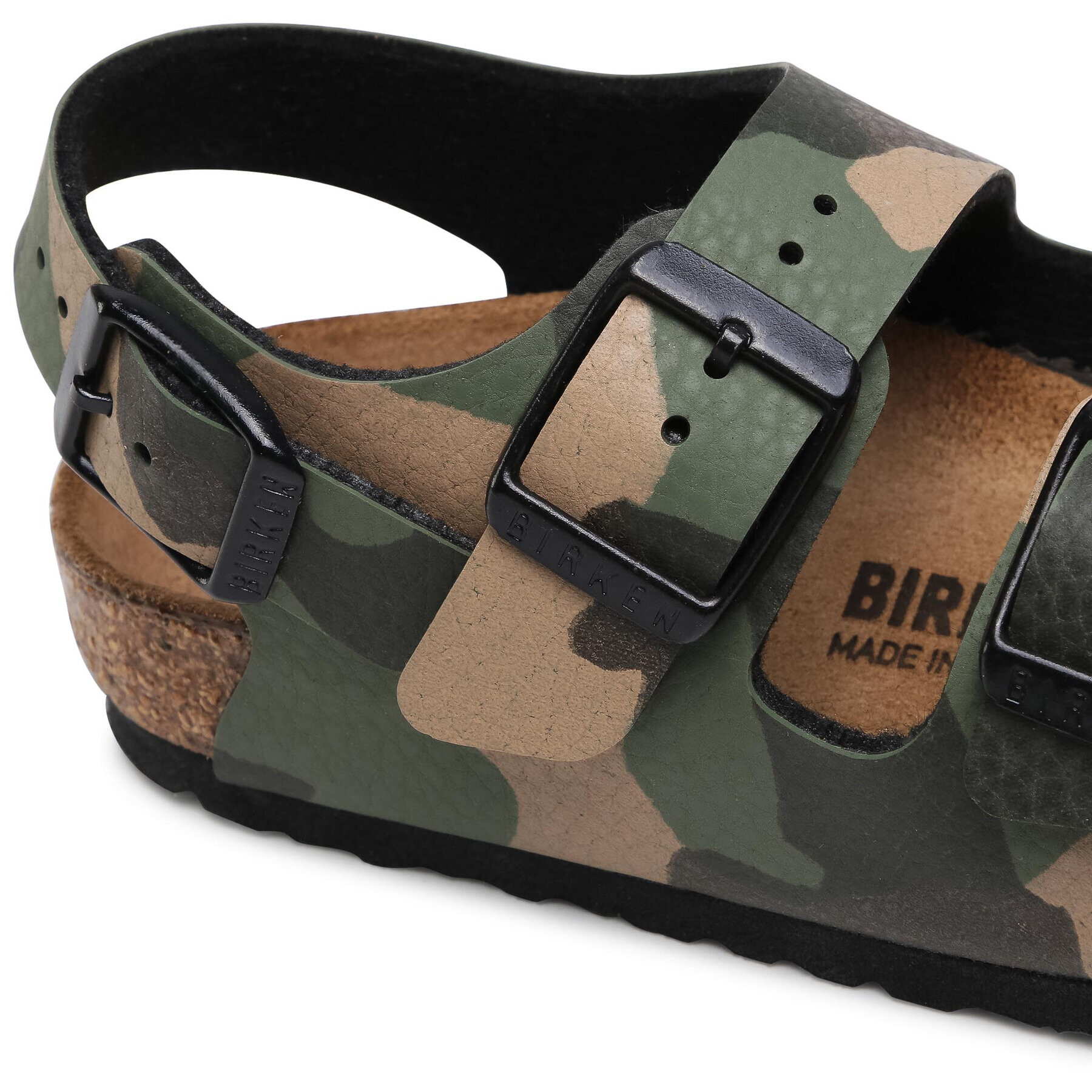 Birkenstock Сандали Milano Kinder 1017377 Зелен - Pepit.bg
