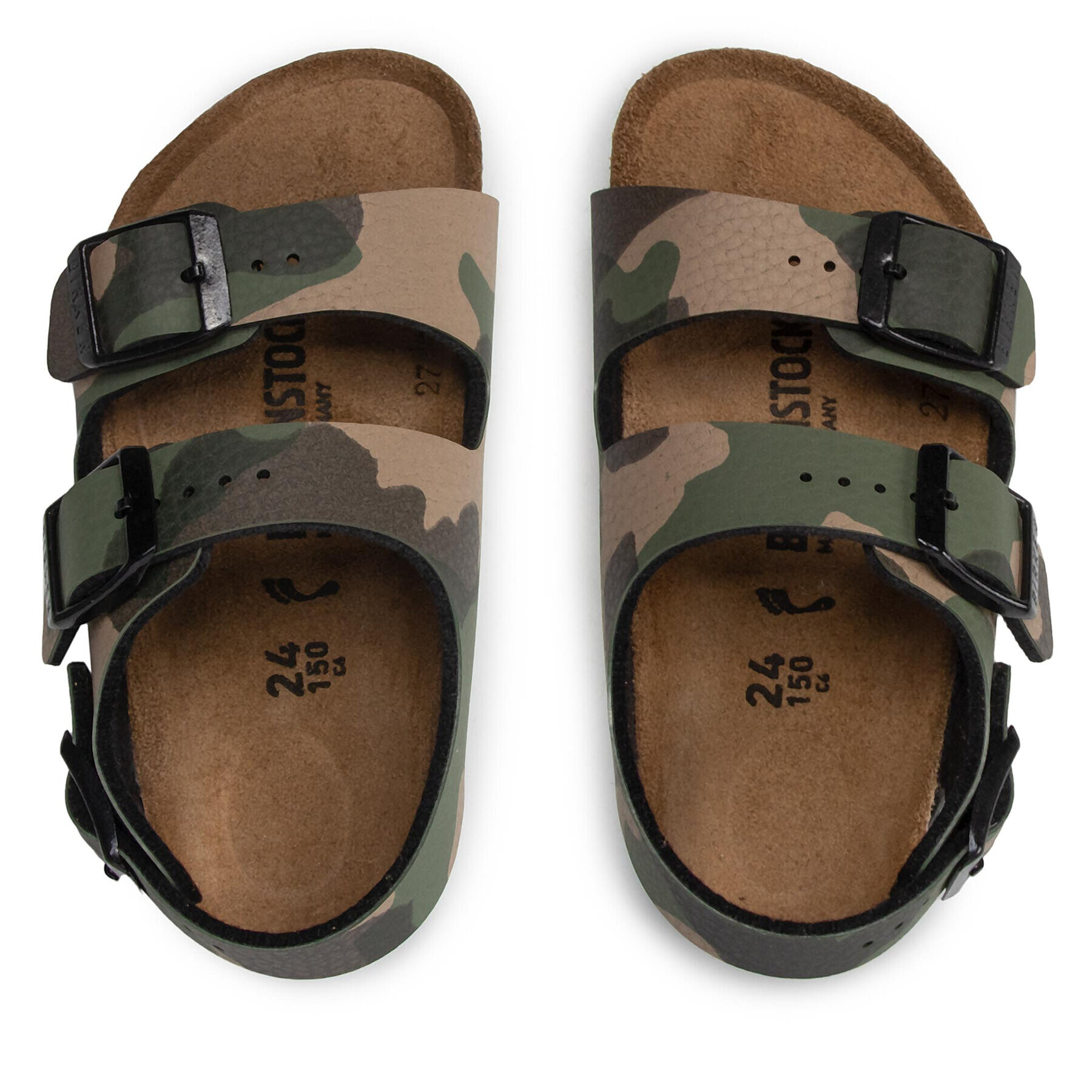 Birkenstock Сандали Milano Kinder 1017378 Зелен - Pepit.bg