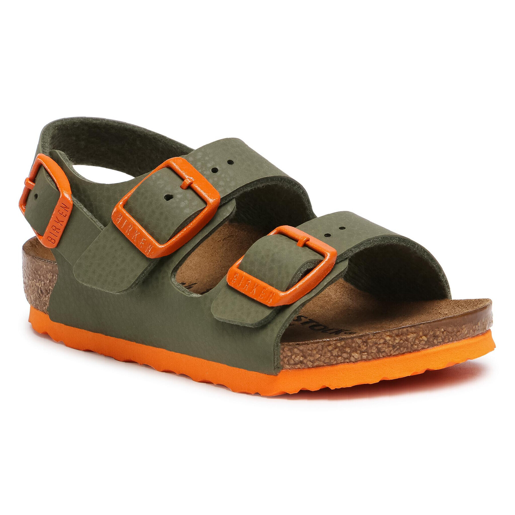 Birkenstock Сандали Milano Kinder 1019473 Зелен - Pepit.bg