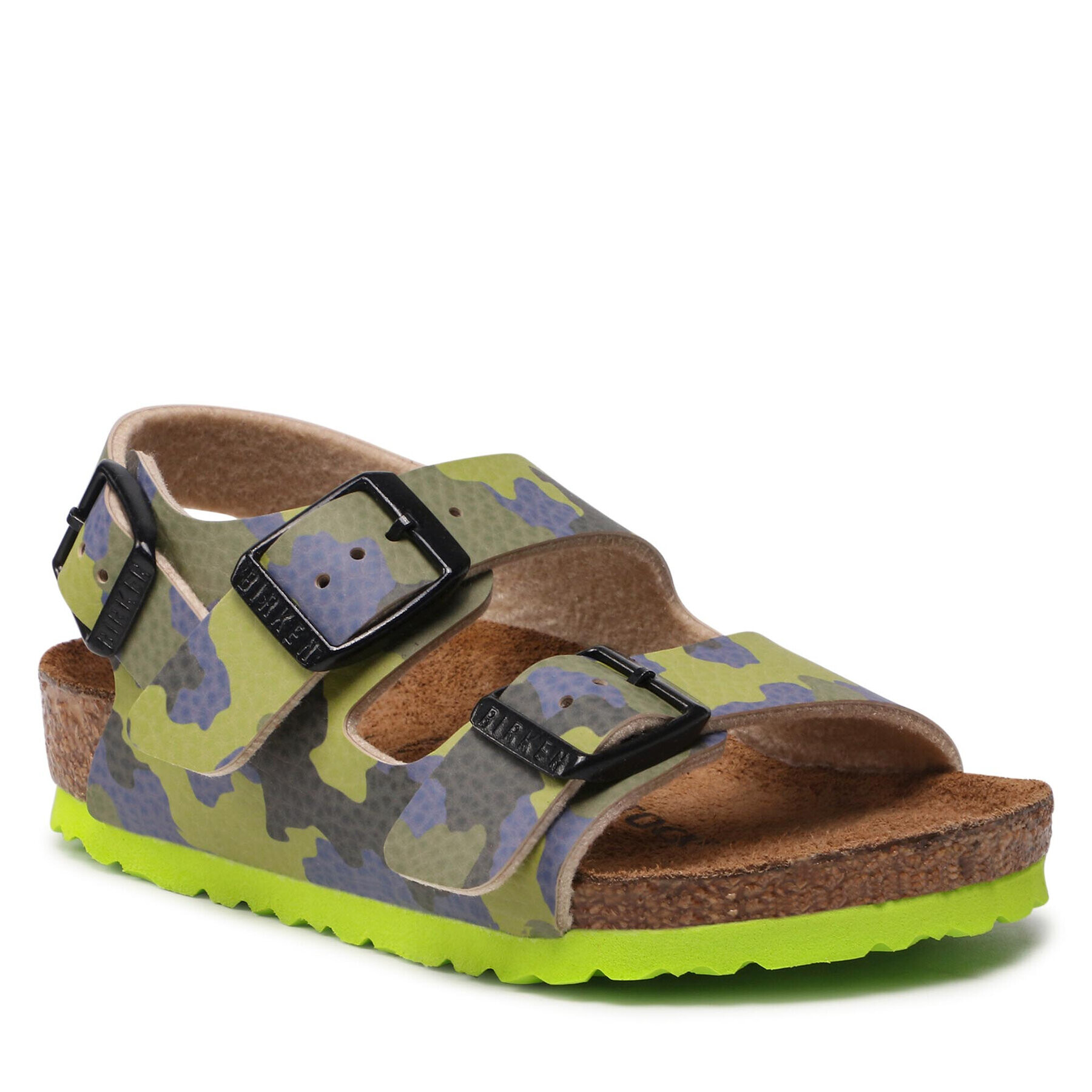 Birkenstock Сандали Milano Kinder 1022186 Зелен - Pepit.bg