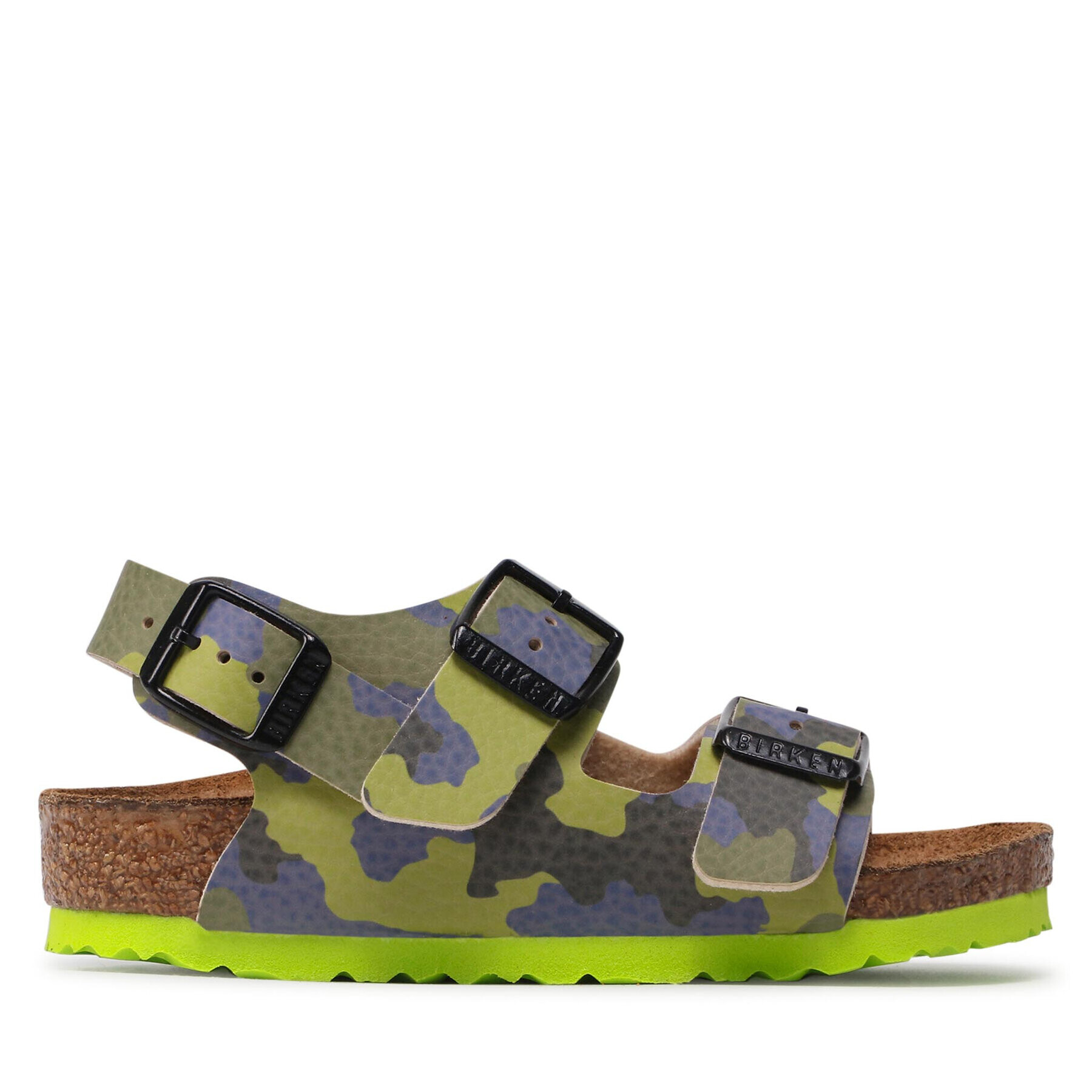 Birkenstock Сандали Milano Kinder 1022186 Зелен - Pepit.bg