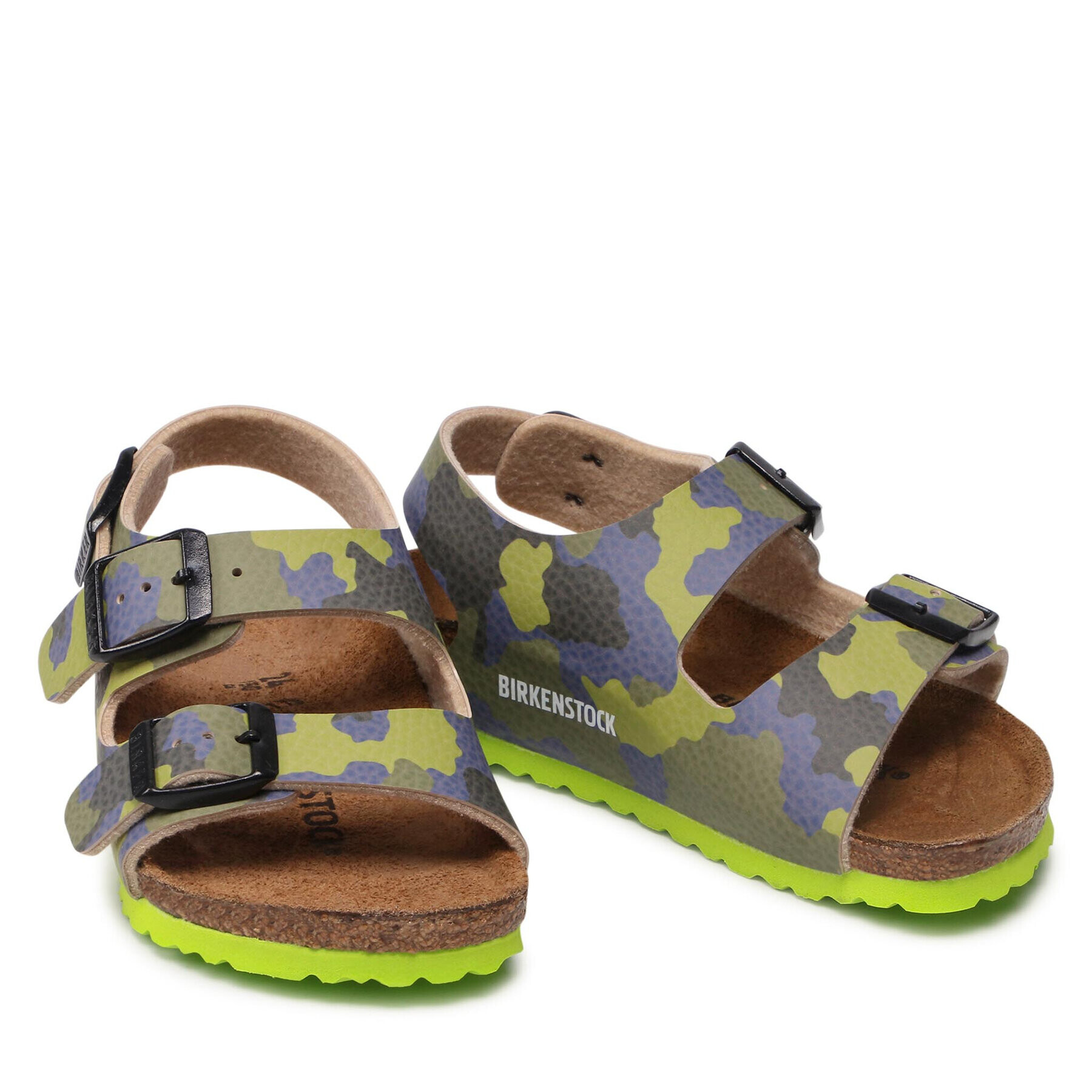 Birkenstock Сандали Milano Kinder 1022186 Зелен - Pepit.bg