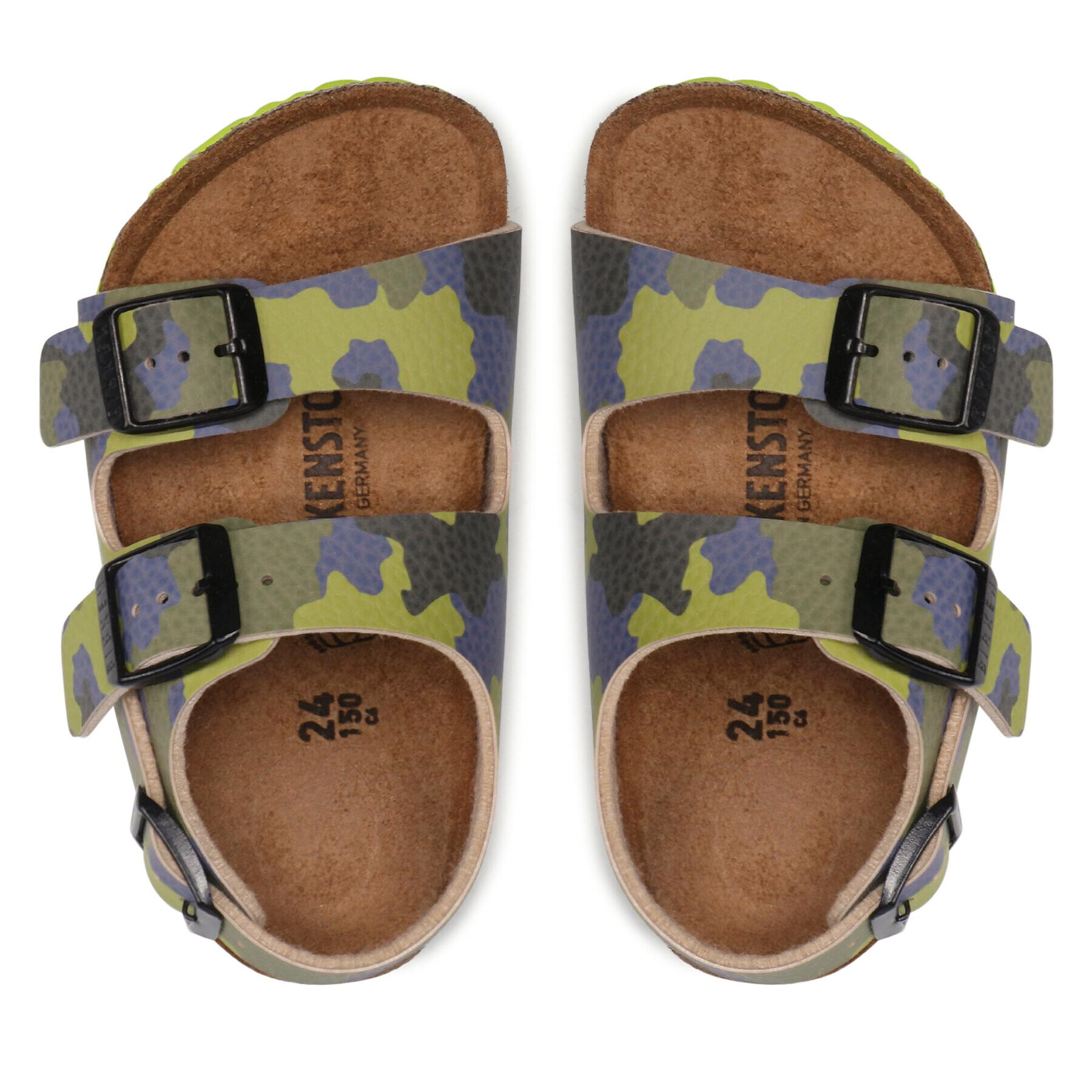 Birkenstock Сандали Milano Kinder 1022186 Зелен - Pepit.bg