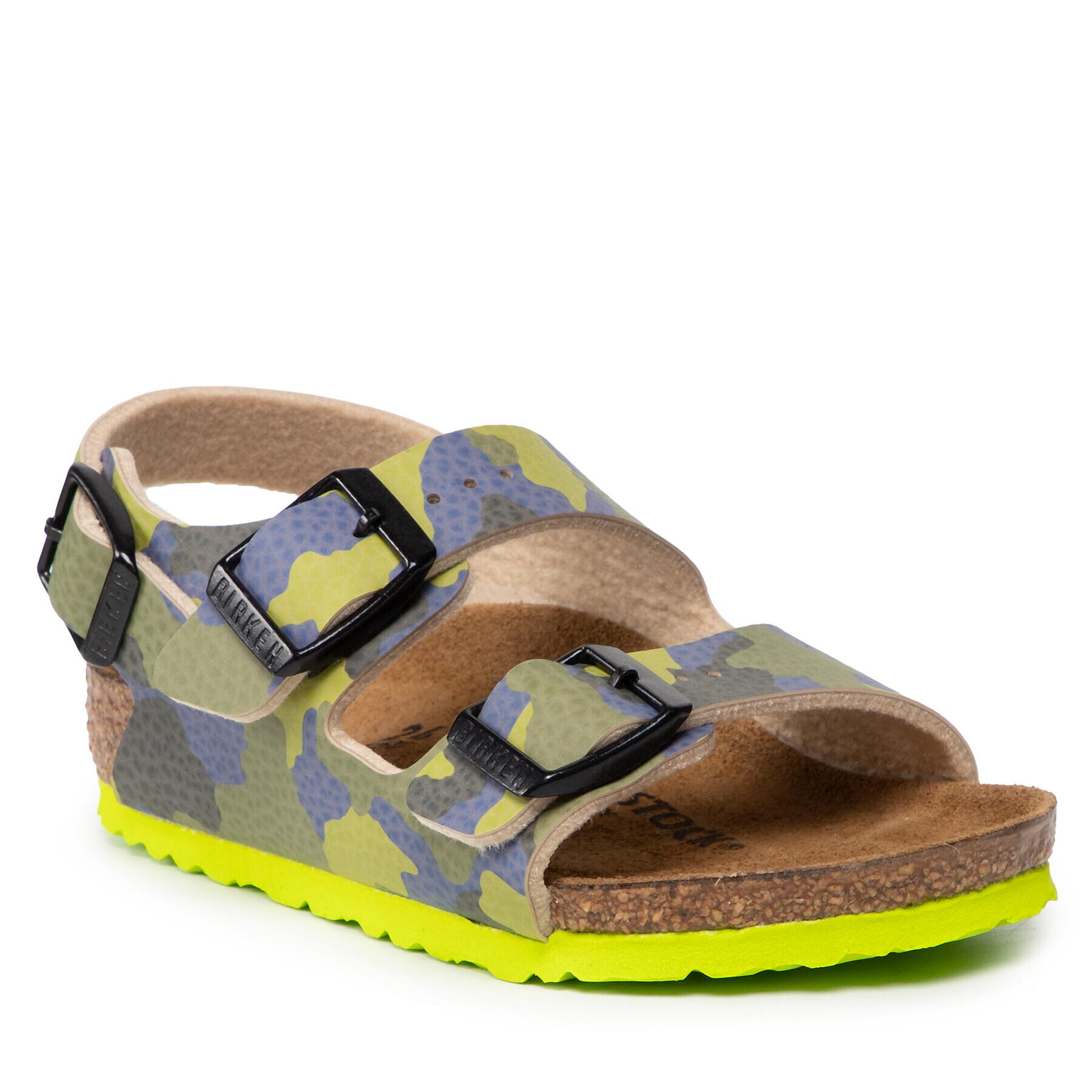 Birkenstock Сандали Milano Kinder 1022221 Зелен - Pepit.bg