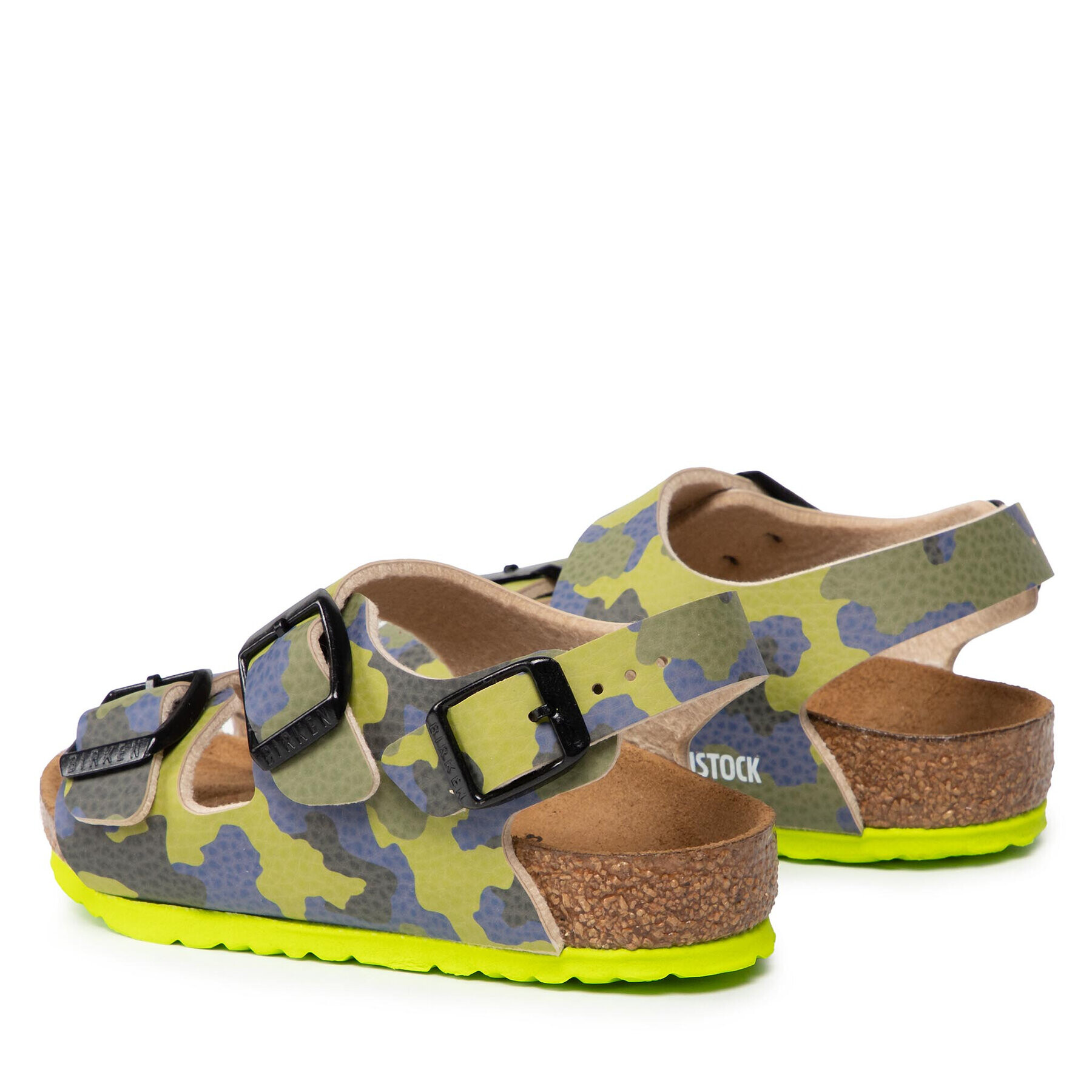 Birkenstock Сандали Milano Kinder 1022221 Зелен - Pepit.bg