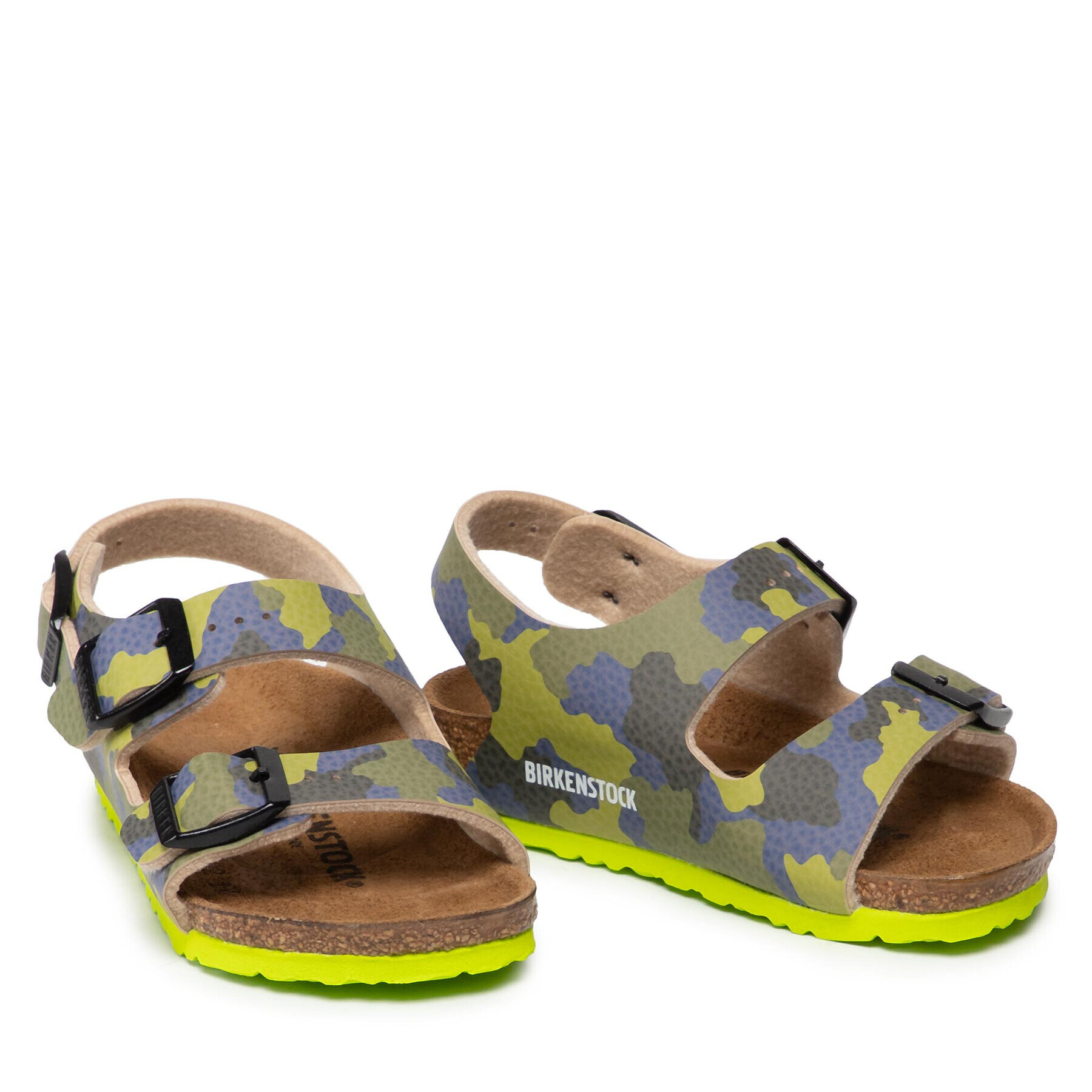 Birkenstock Сандали Milano Kinder 1022221 Зелен - Pepit.bg