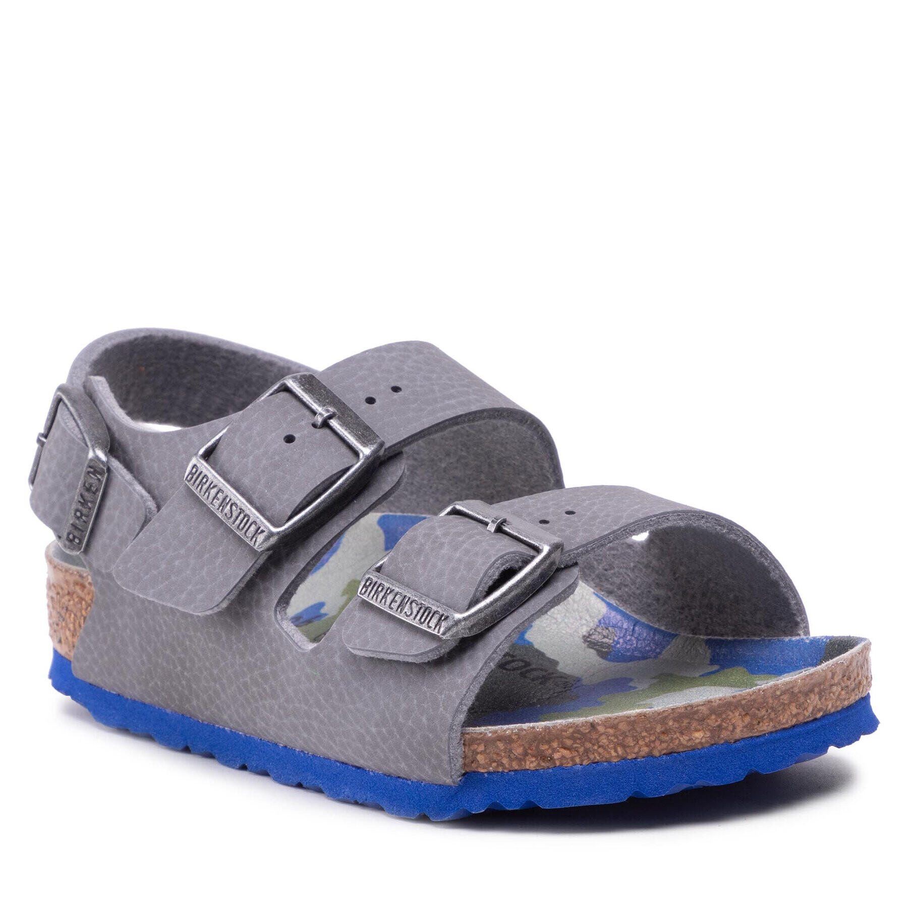 Birkenstock Сандали Milano Kinder 1022532 Сив - Pepit.bg