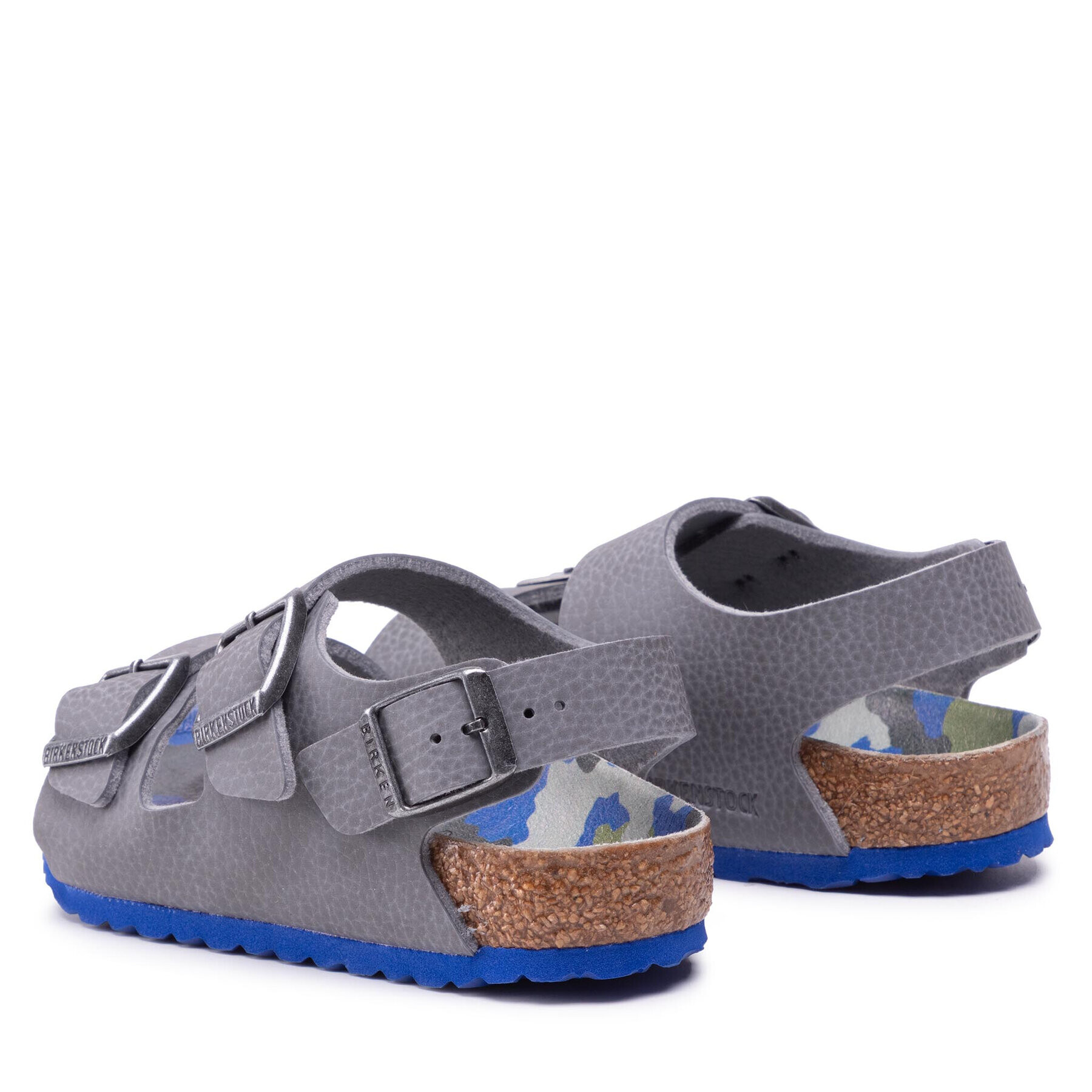 Birkenstock Сандали Milano Kinder 1022532 Сив - Pepit.bg