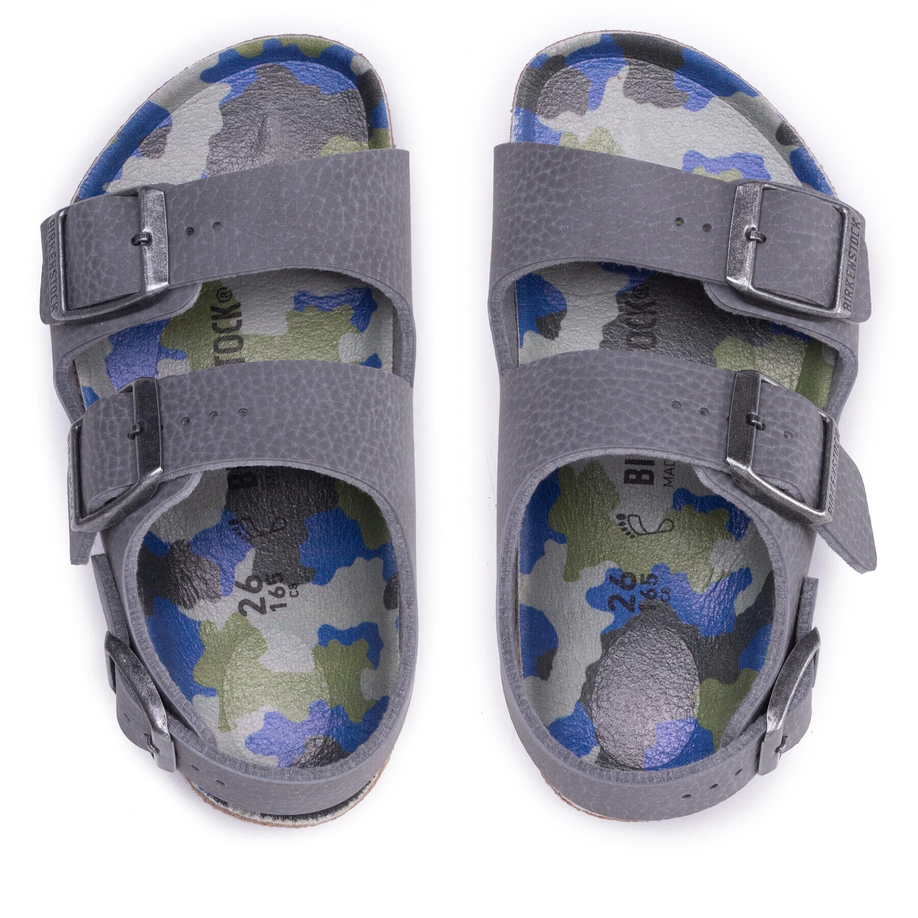 Birkenstock Сандали Milano Kinder 1022532 Сив - Pepit.bg