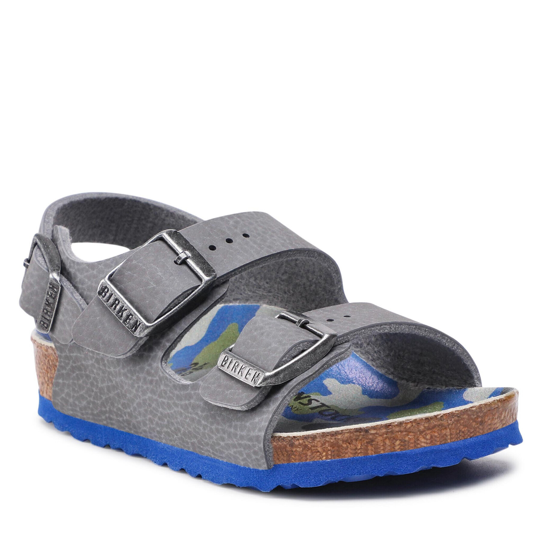 Birkenstock Сандали Milano Kinder 1022591 Сив - Pepit.bg