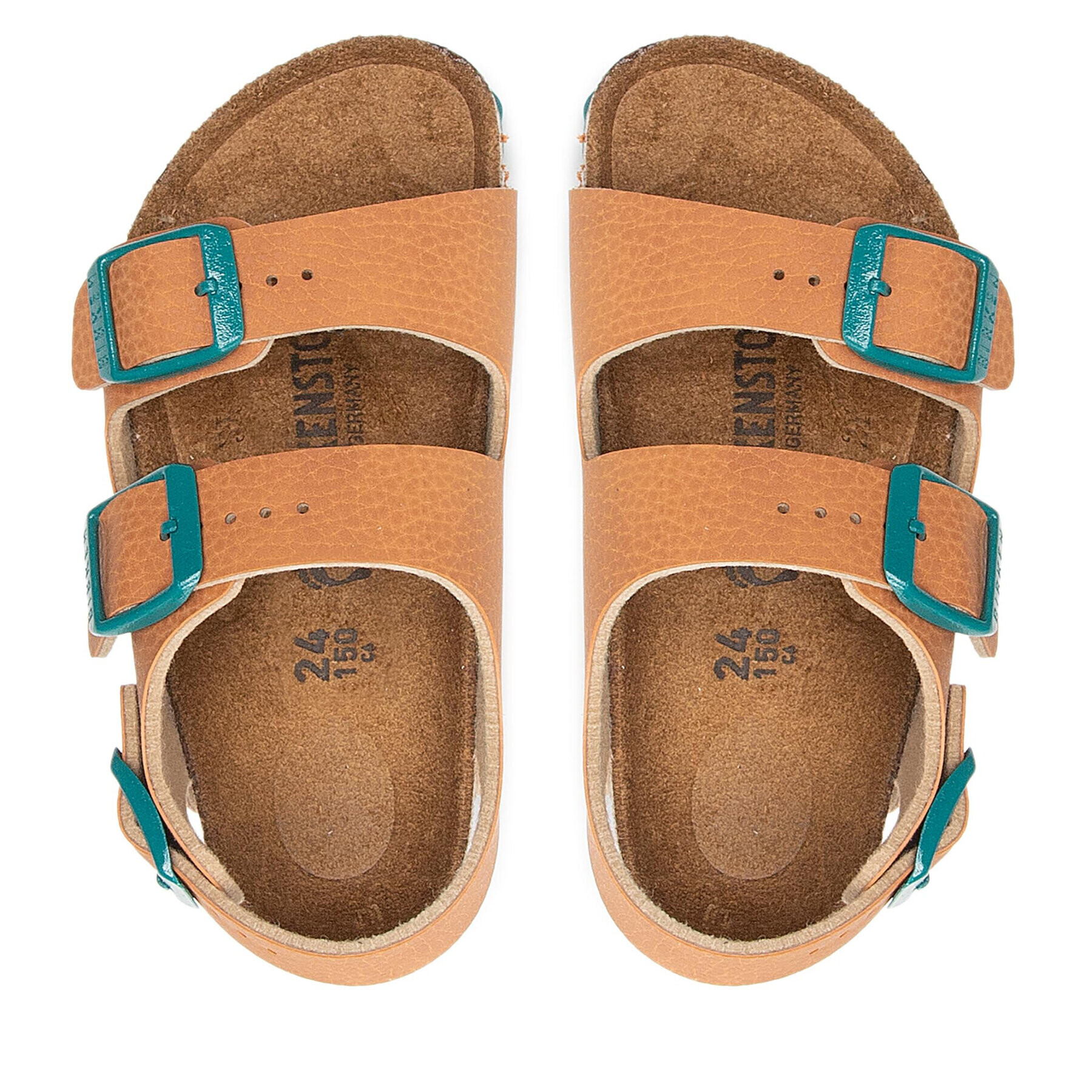 Birkenstock Сандали Milano Kinder 1023405 Кафяв - Pepit.bg