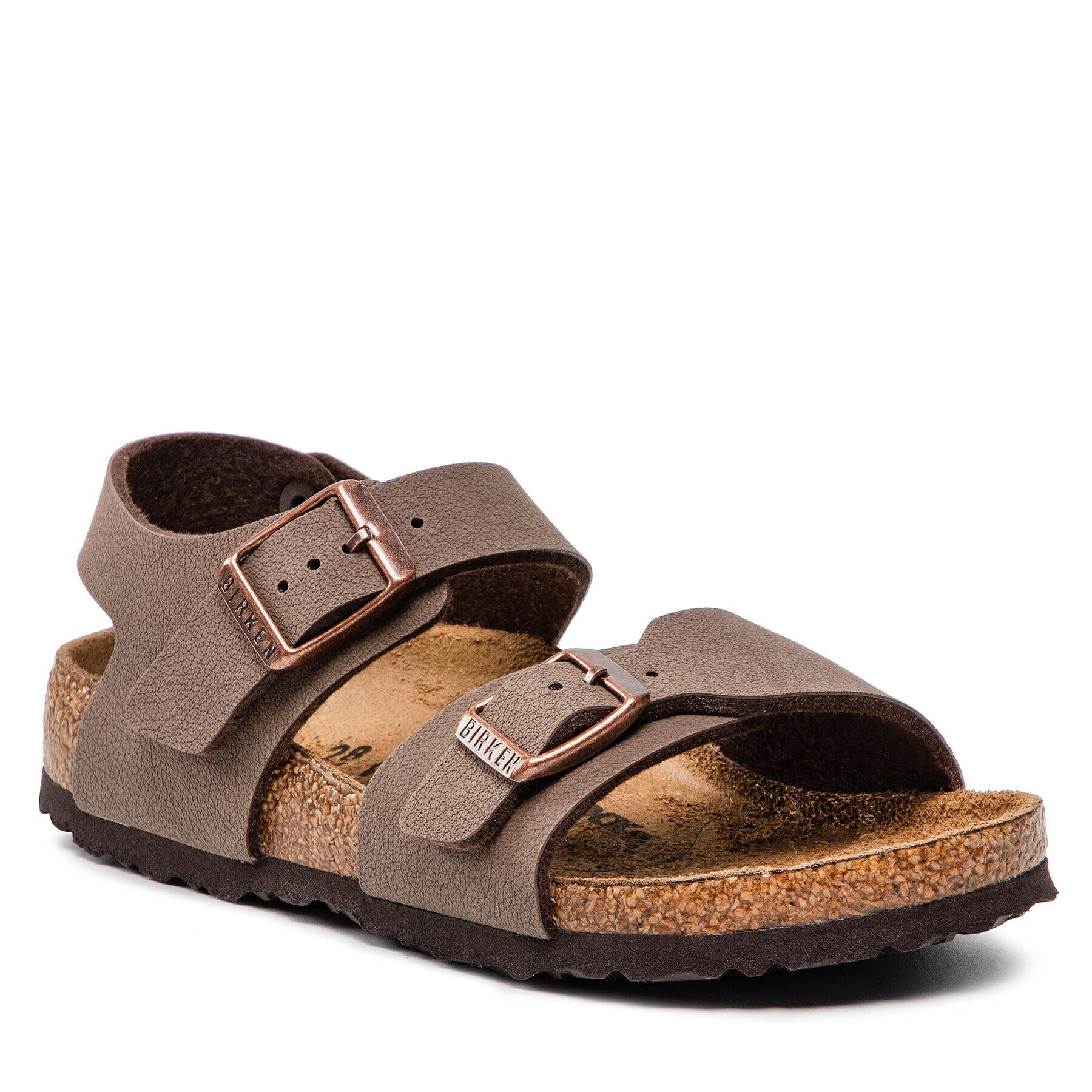 Birkenstock Сандали New York Kids Bf 87783 Кафяв - Pepit.bg