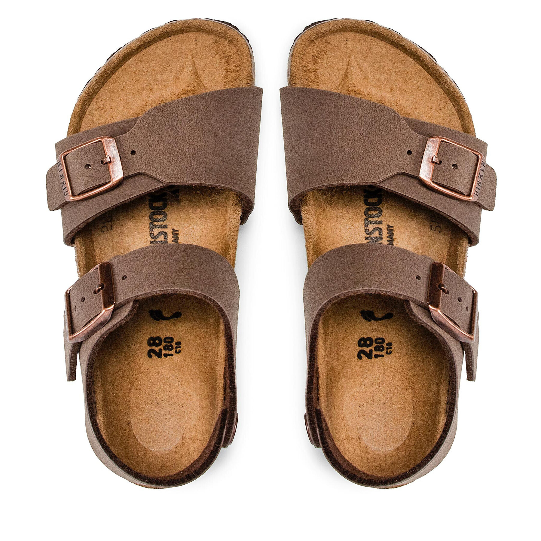 Birkenstock Сандали New York Kids Bf 87783 Кафяв - Pepit.bg